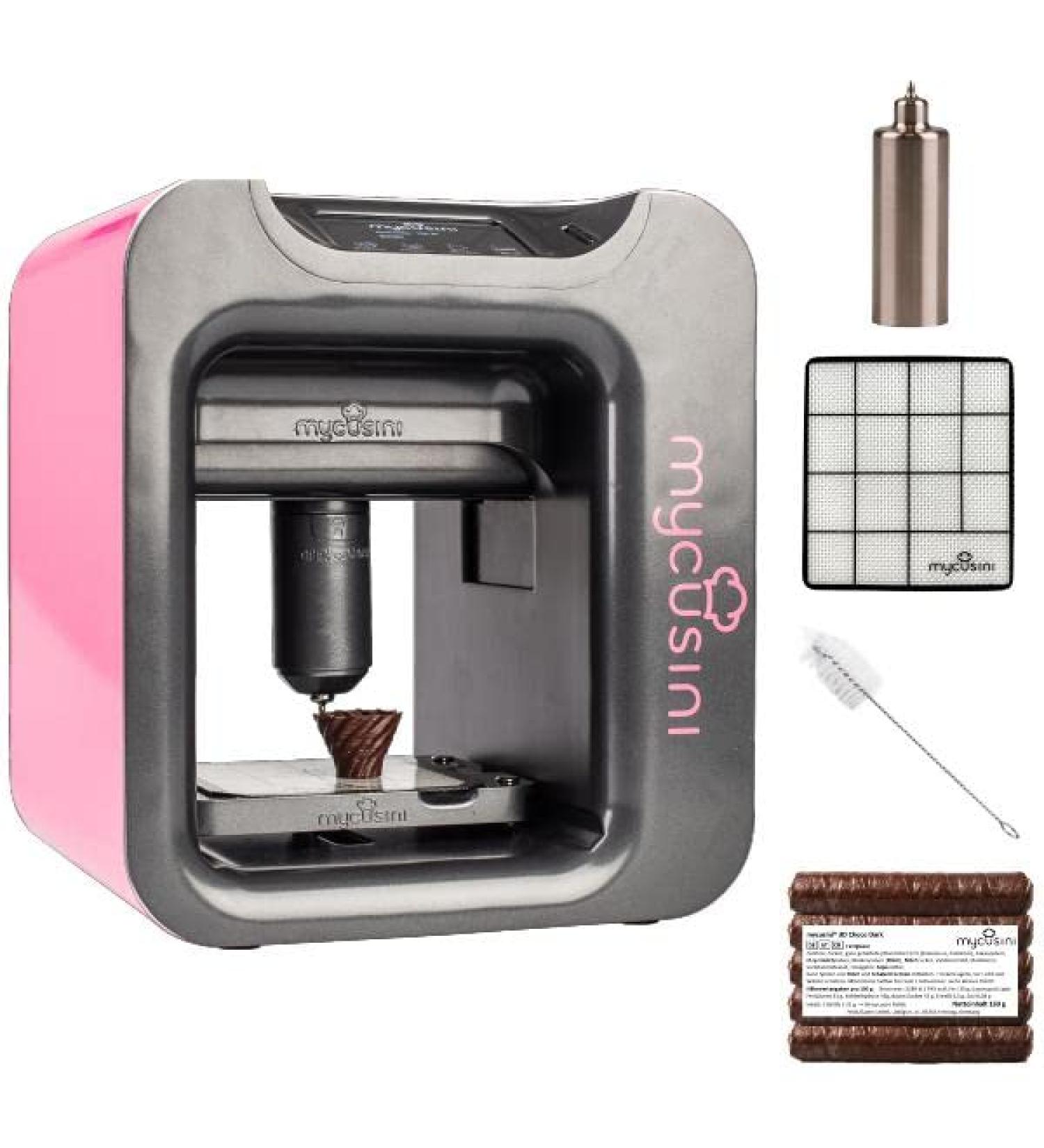 Mycusini 2.0 Chocolate 3D Printer | Edible Decorations & Personalized Treats | International Shipping | Perfect for Kids & Baking - Buy Online on GoSupps.com