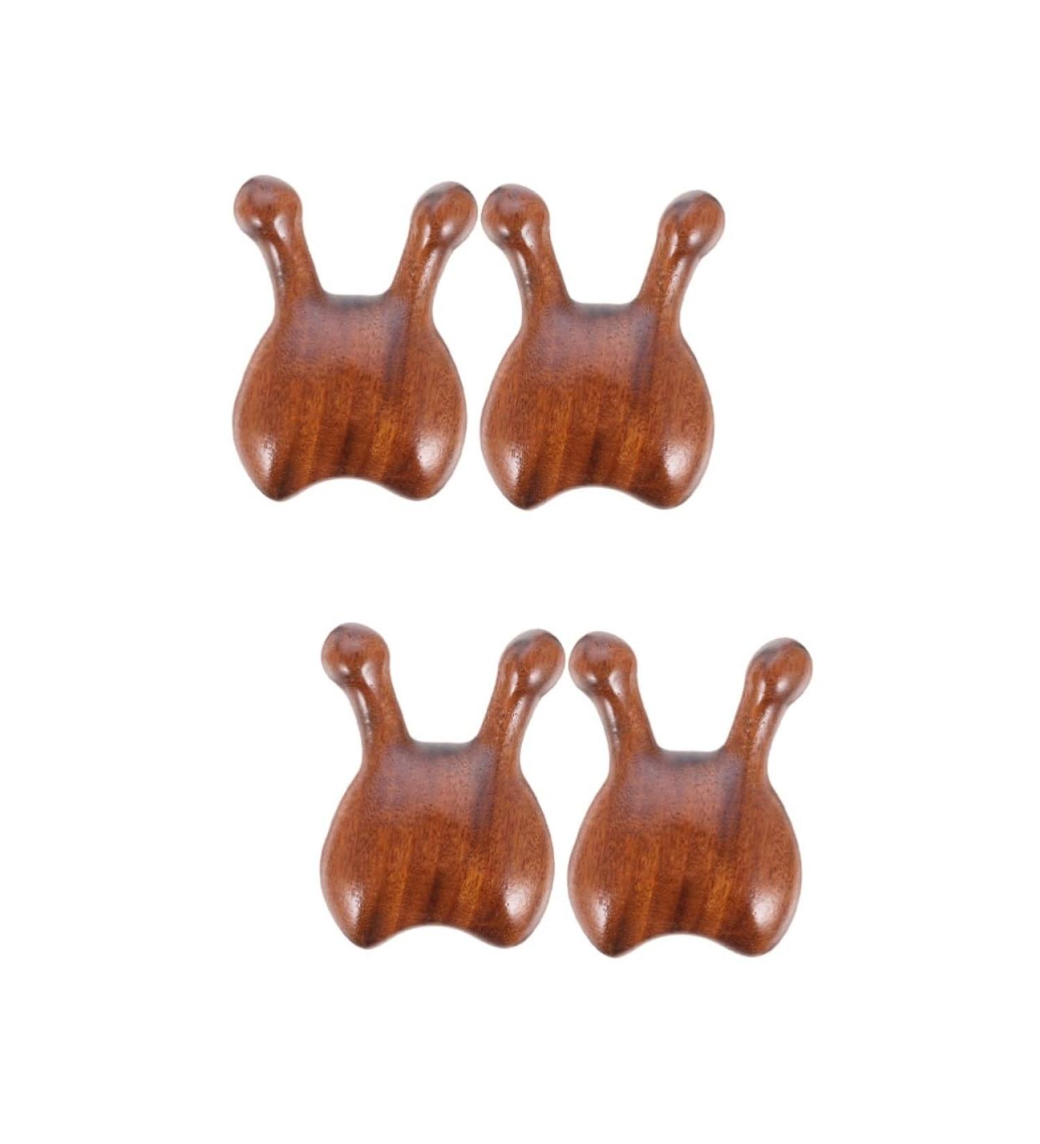 FOMIYES Lot De 2 Outils De Massage Du Nez En Bois Grattoir Pour Le Visage Points Dacupuncture Yeux Et Nez 2 Pi ces X 2 5.70X4.00X1.80CMx2pcs Comme Indiqu x2pcs - Buy Online on GoSupps.com