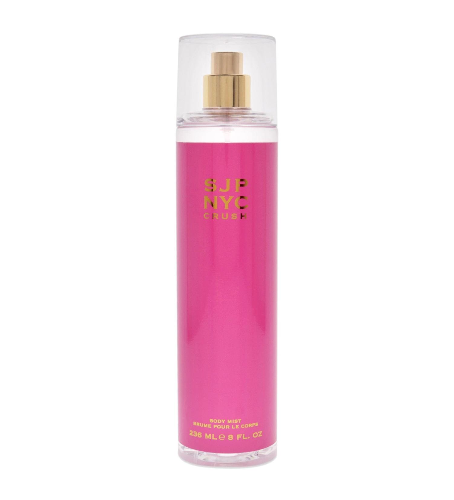 SJP NYC Crush Body Mist For Women - Clean Romantic Ultra-Feminine Fragrance - Fruity-Floral Notes Of Coconut And White Flowers - Sweet Unforgettable Finish - 8 Oz 8 Ounce (Pack of 1)
