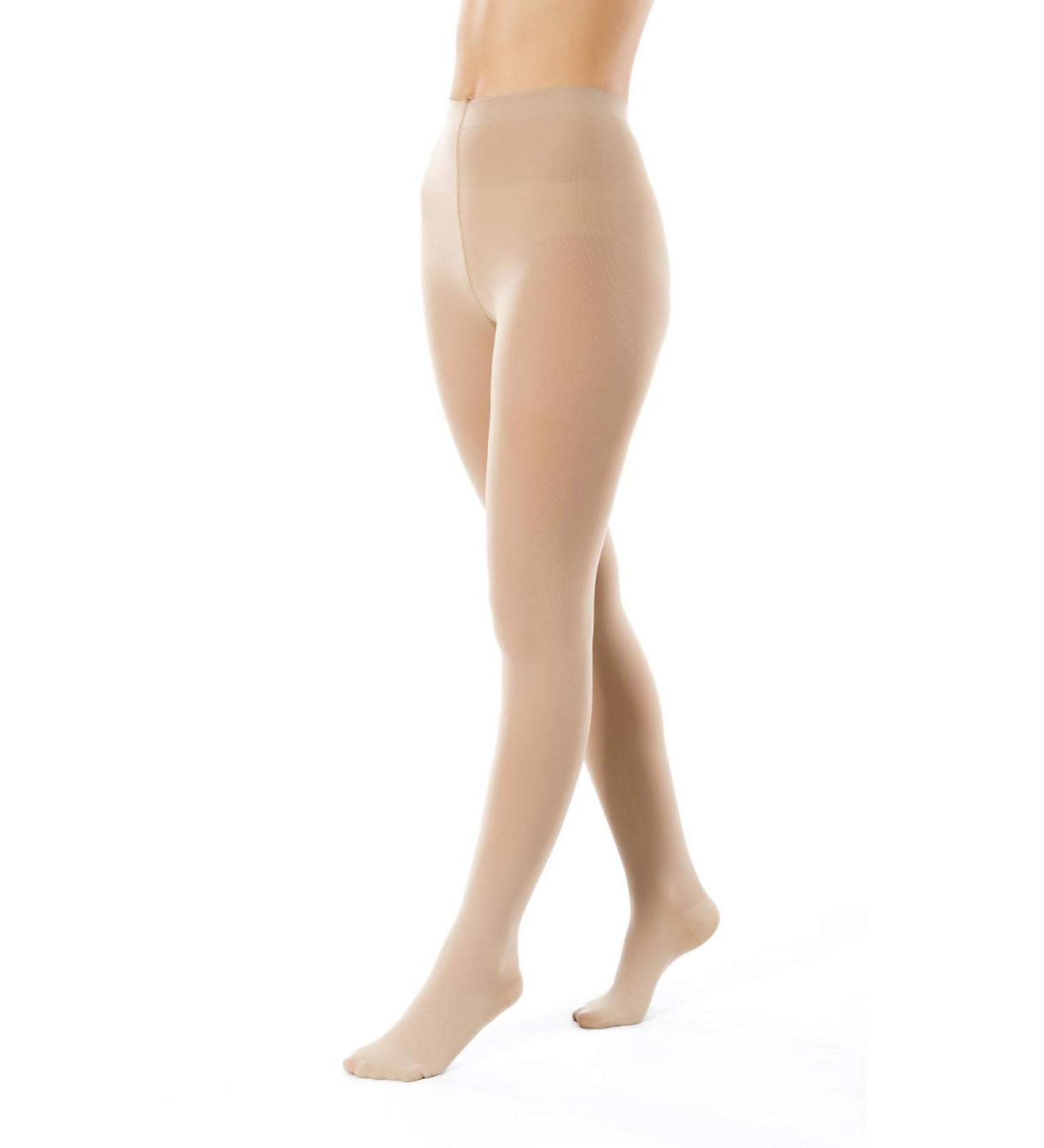 Compression stockings support stockings CLASSIC AT tights CCL 2 all sizes (M color skin closed toe length long)