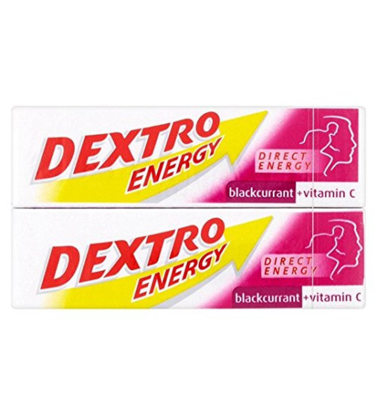Dextro Blackcurrant Flavour Energy Tablets 2 x 14 per pack Black Currant 28 count (Pack of 1)