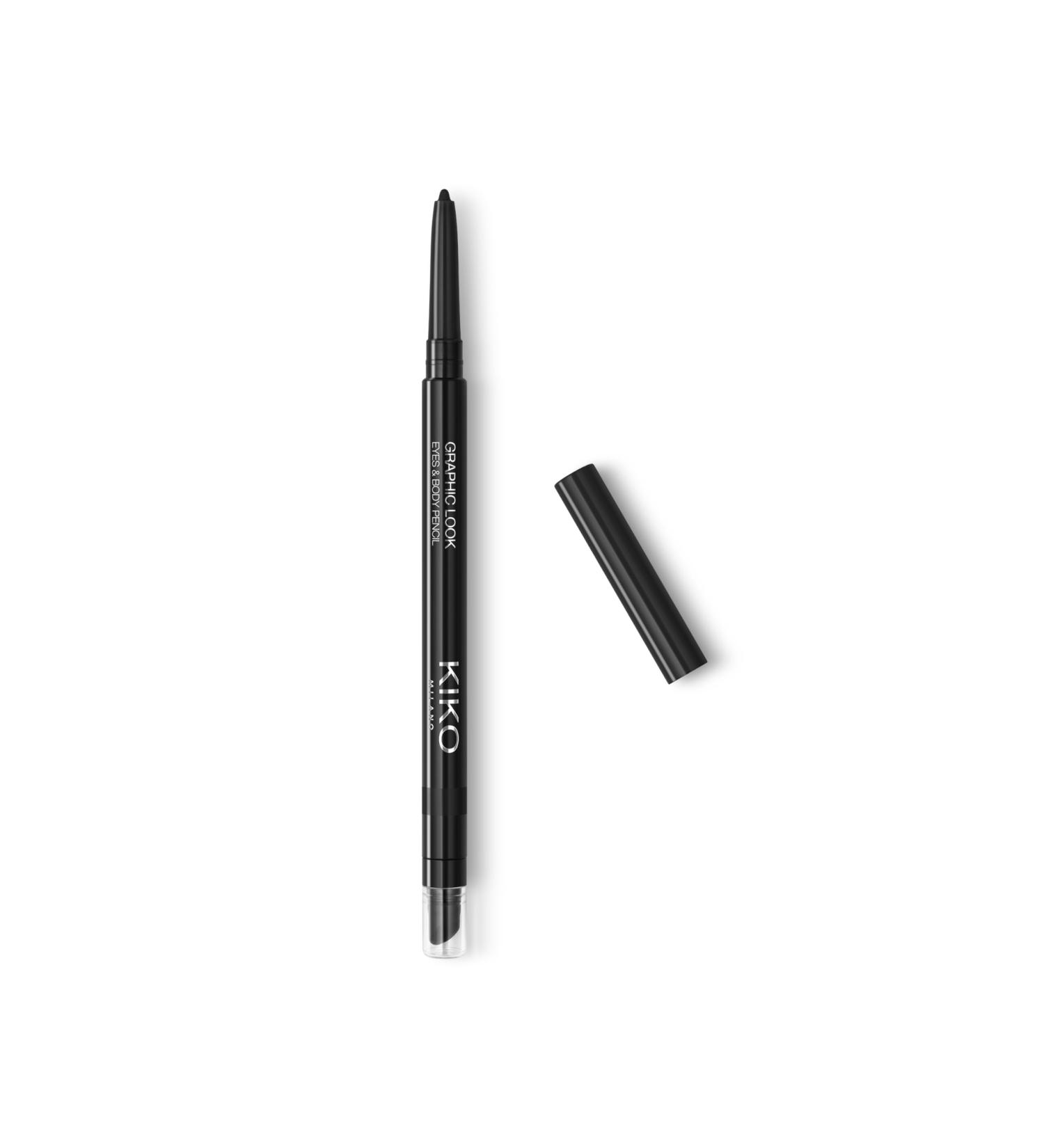 KIKO Milano Graphic Look Eyes & Body Pencil 10 |Water-Resistant Long-Lasting Eye and Body Pencil