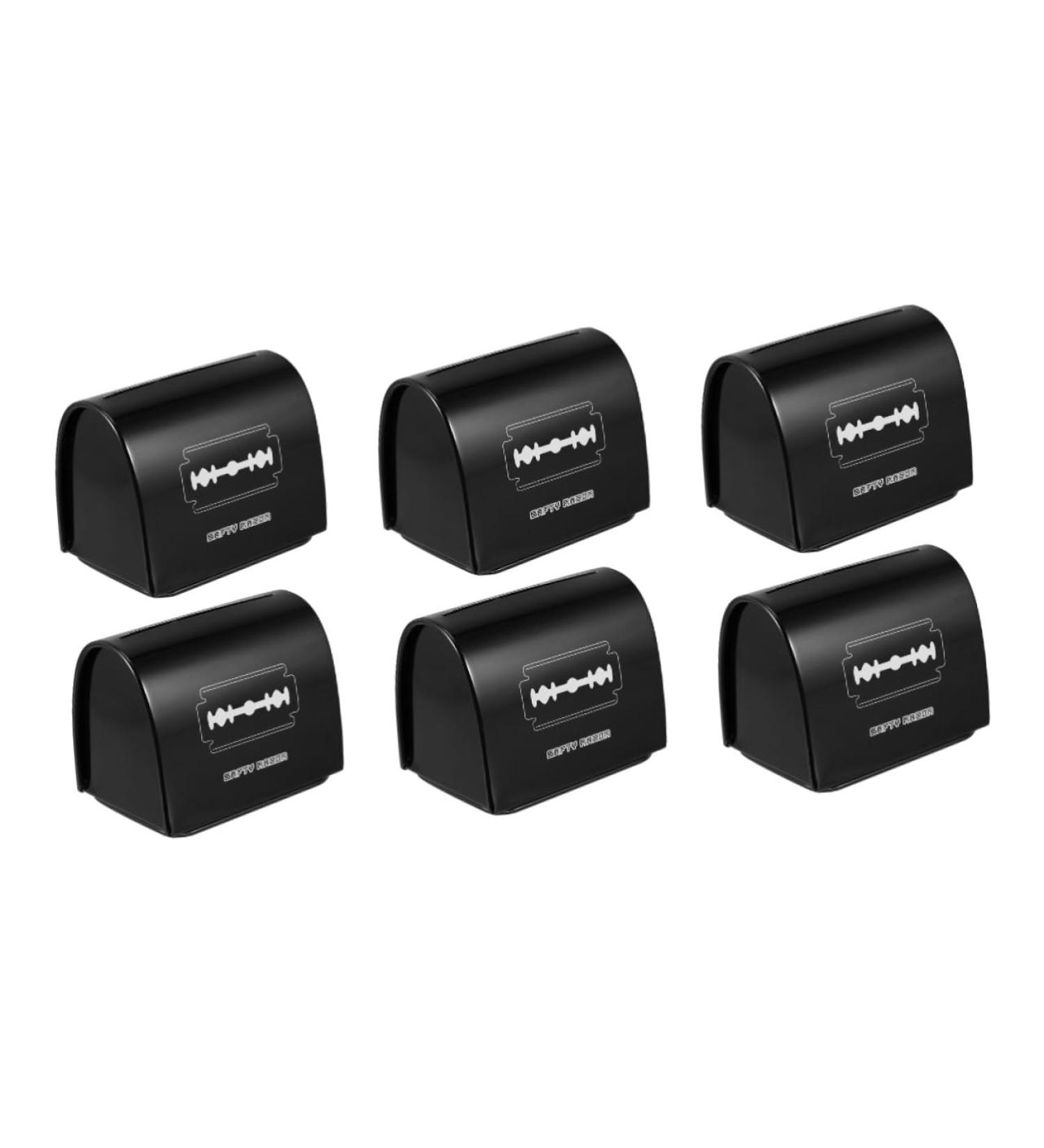 Beavorty 6-Piece Blade Storage Box & Organizer - Razor Travel Case for Men | Safe & Convenient Razor Disposal - Buy Online on GoSupps.com