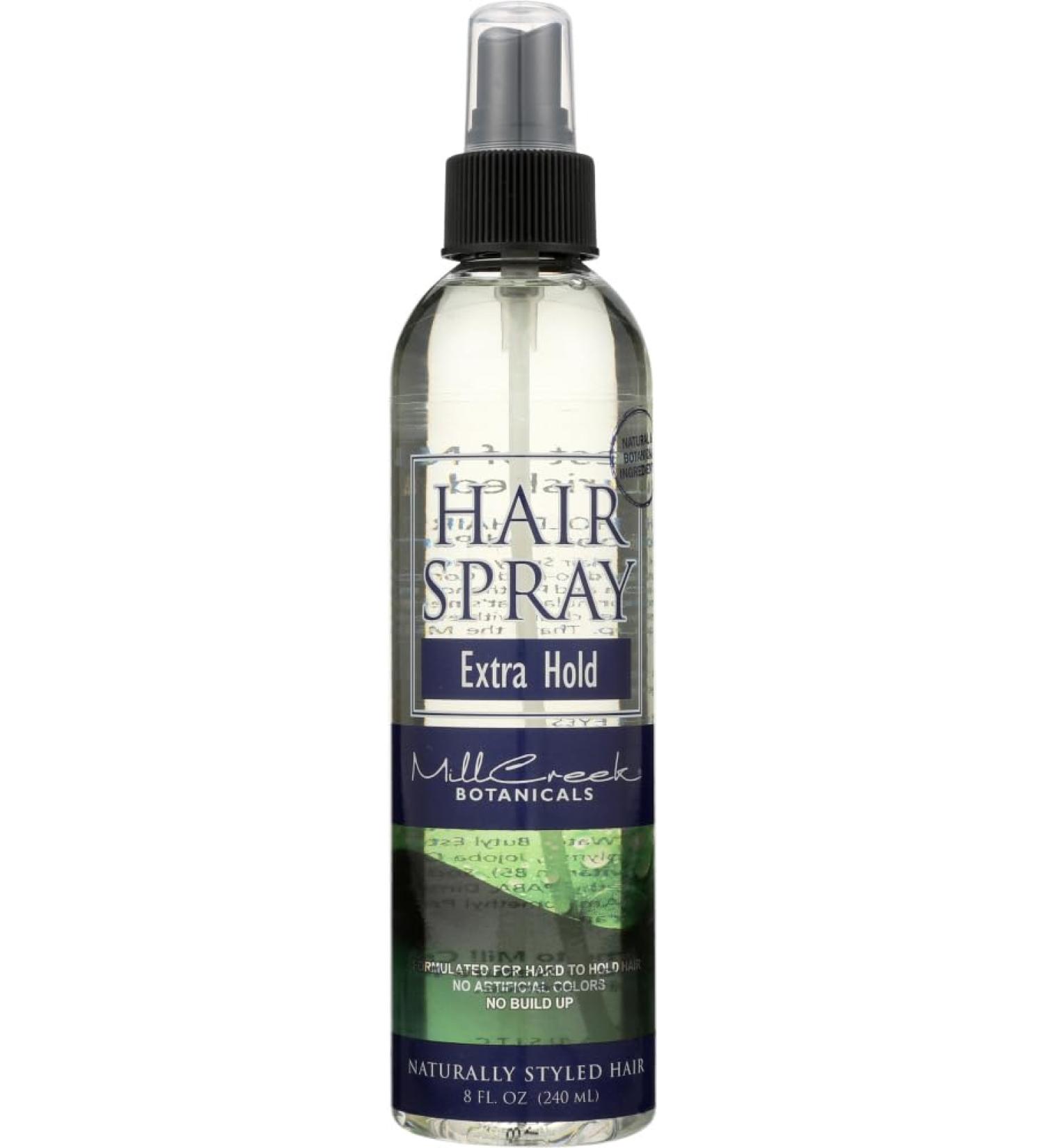 Hair Spray Extra Hold 8 fl oz (240 ml) by Mill Creek - Buy Online on GoSupps.com