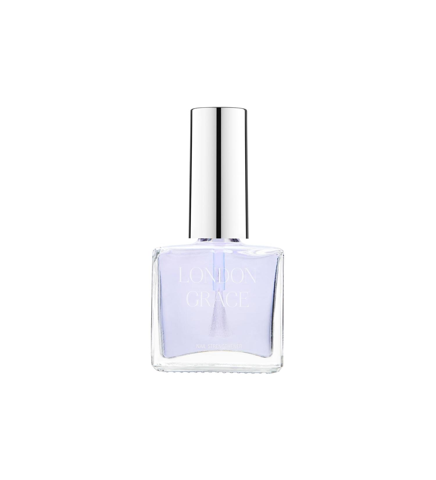 London Grace Nail Strengthener Base Coat | Paraben Free Hardener | Vegan Eco-Friendly & No Nasties Formula | Long-wearing Nail Growth Treatment - Buy Online on GoSupps.com