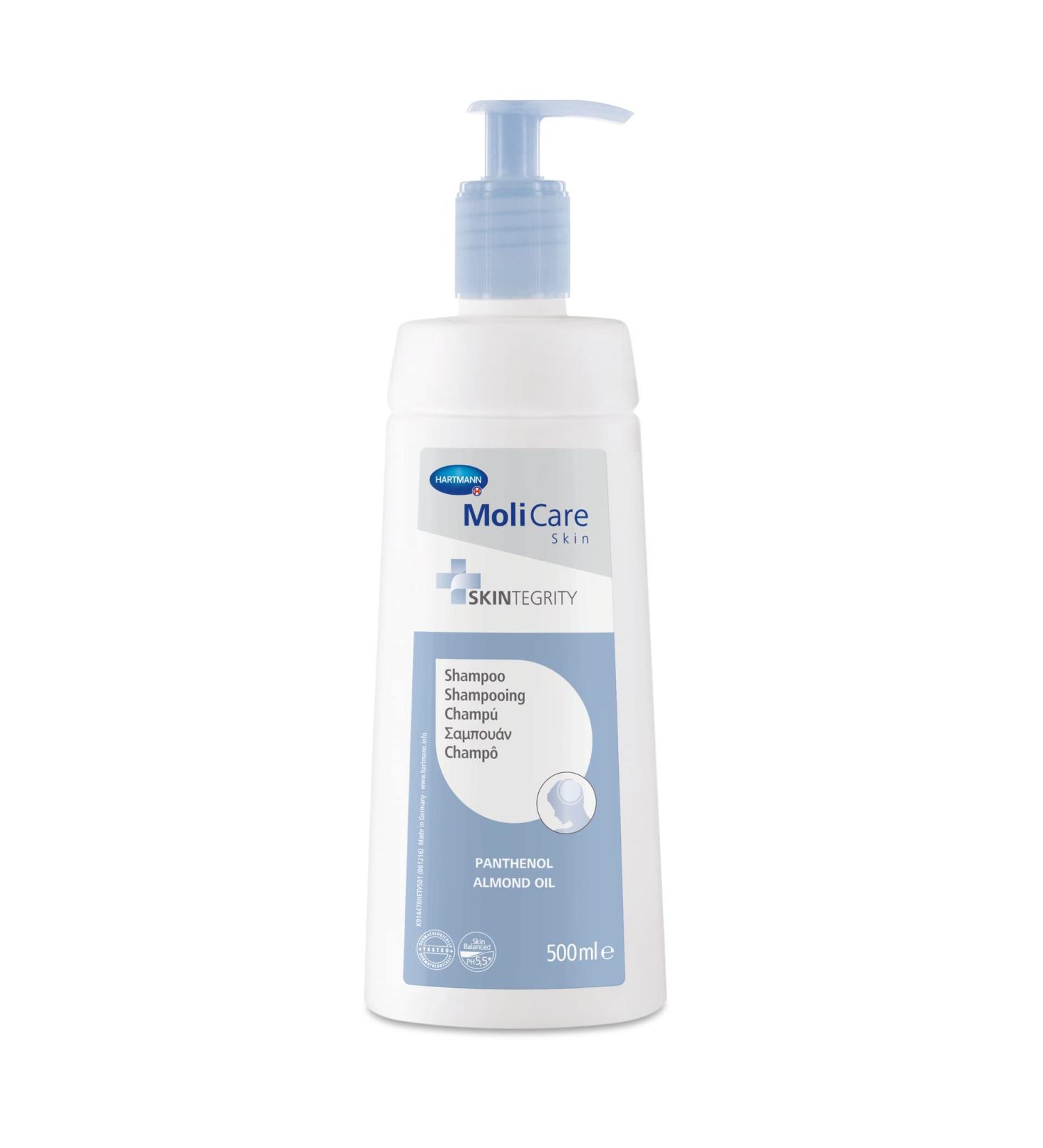 Paul Hartmann AG HARTMANN 9950173 Molicare Mild cleansing shampoo 500 ml - Buy Online on GoSupps.com