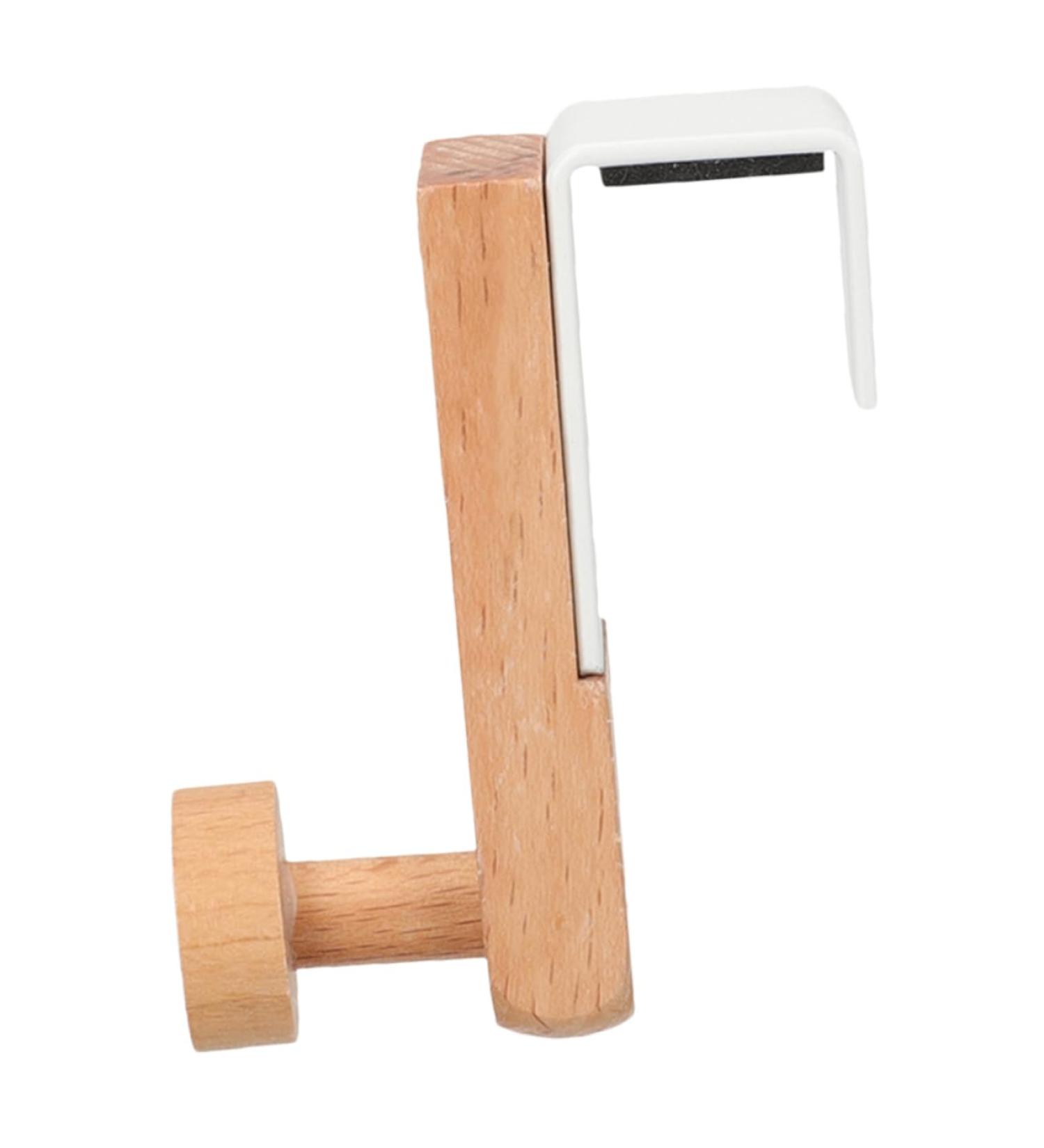 STOBAZA Back Hooks Handbag Over Umbrella Rustic Door Clothing Key Towel Hat Wood Cupboards Coats Punch Home - Buy Online on GoSupps.com