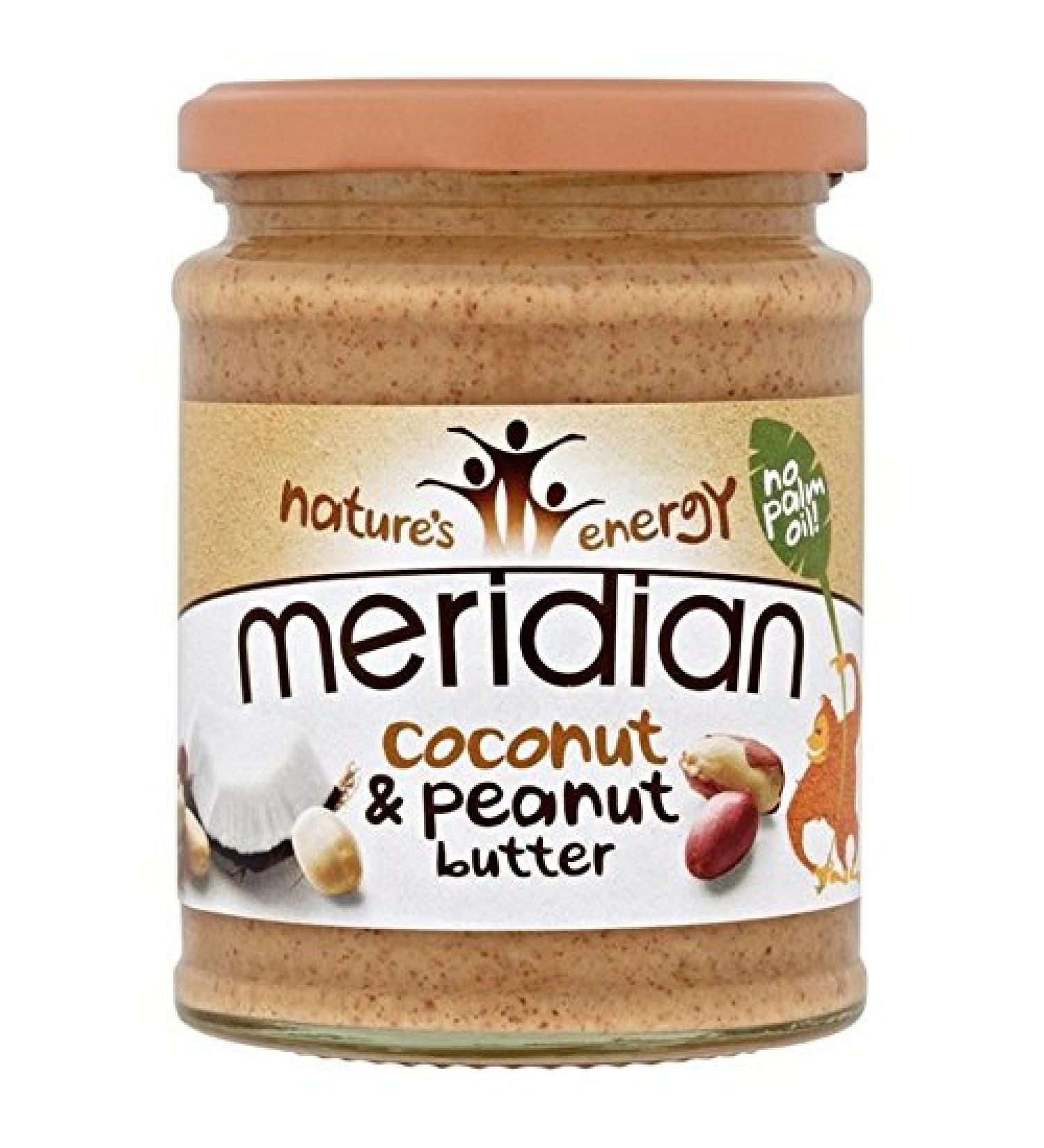 Meridian Coconut & Peanut Butter 280g (Pack of 6)