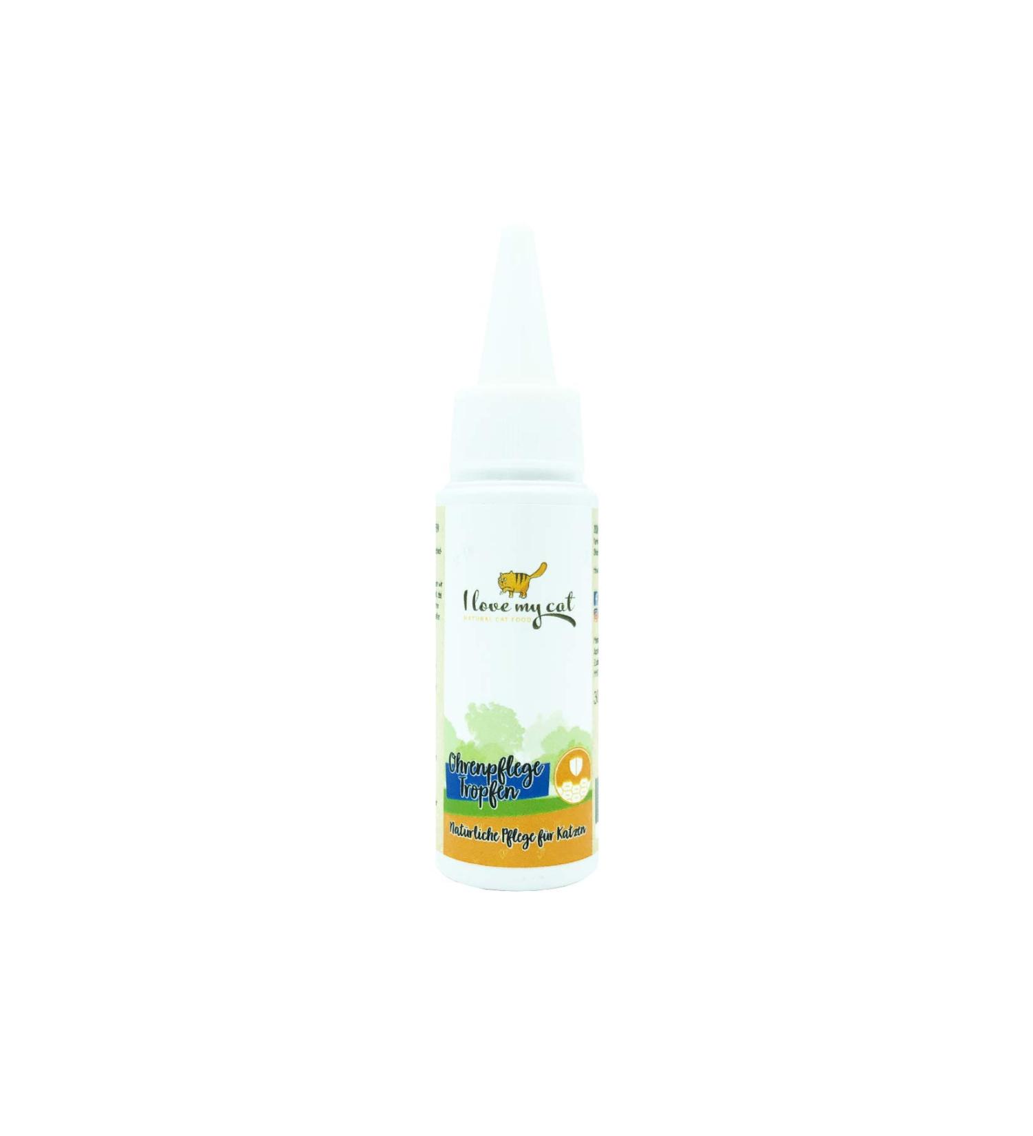 I love my cat ear care drops high -quality care product for cats free of artificial additives and instead consist exclusively of natural ingredients 30 ml