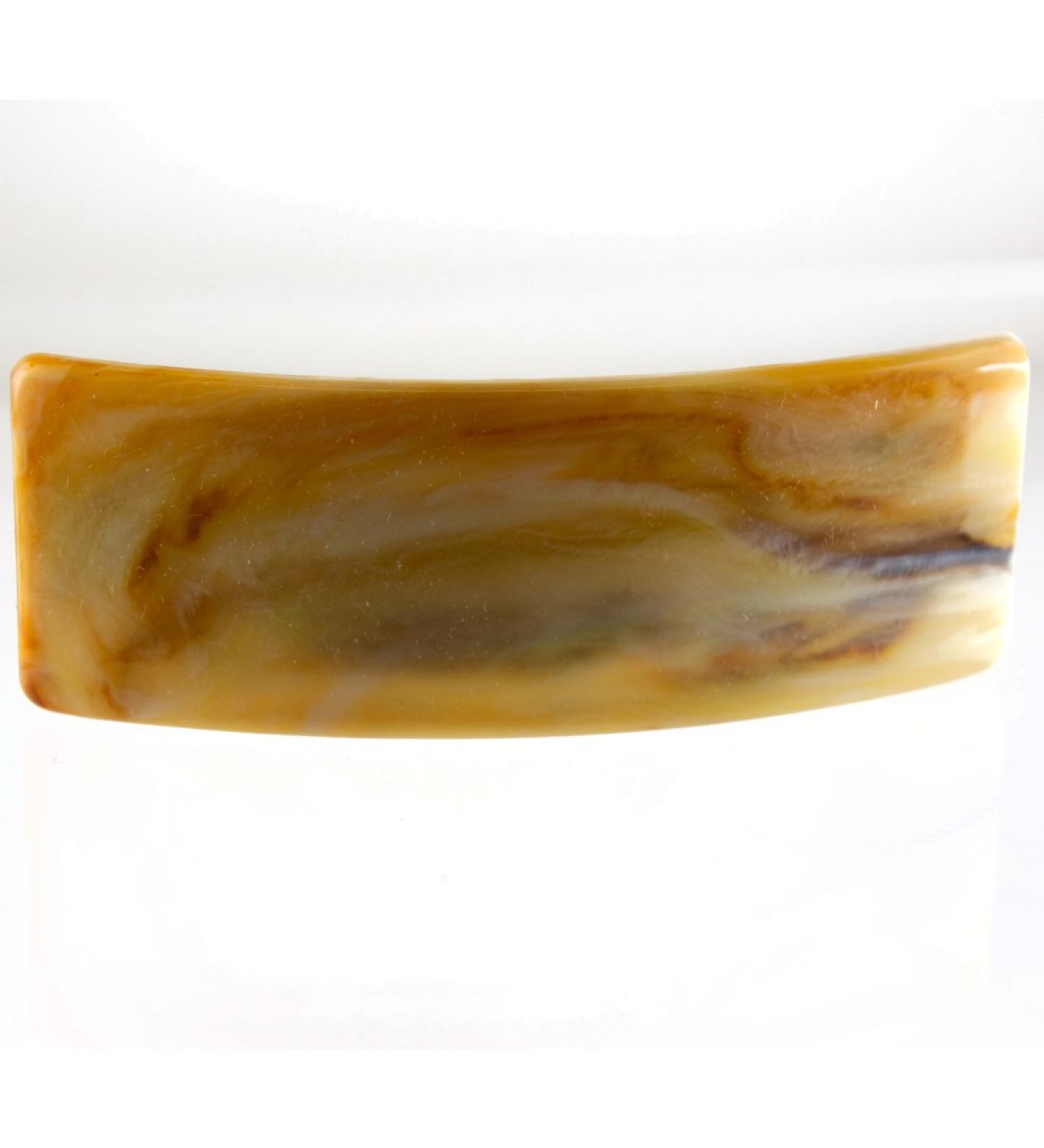 1pc Patent Clasp Rectangle 8.9x3.2cm in Amber - Made in Germany | WeLoveBeads - International Shipping Available - Buy Online on GoSupps.com