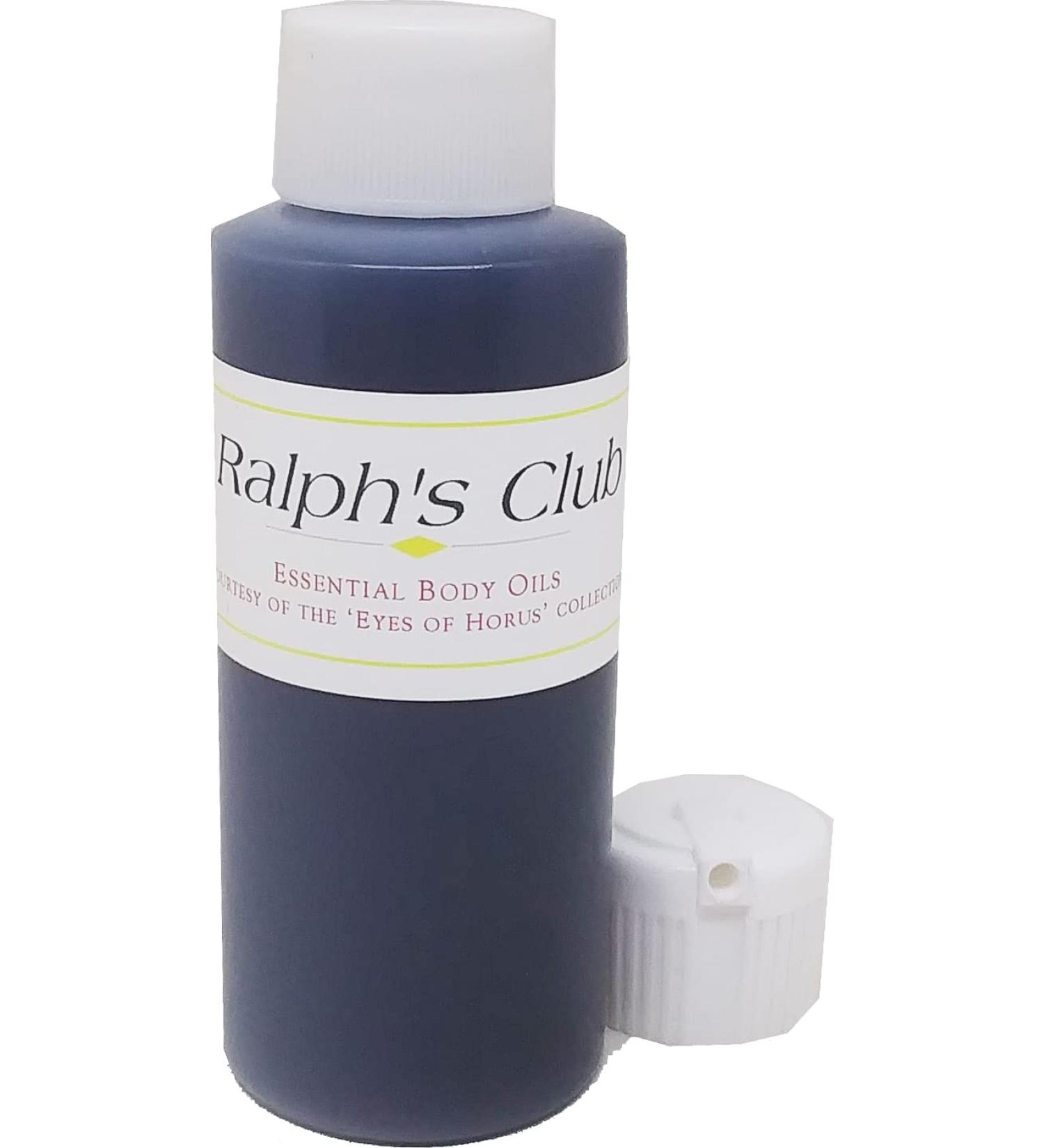 Ralph's Club - Type For Men Scented Body Oil Fragrance Flip Cap - Dark Blue - 2 oz. - ID#33154 2 Fl Oz (Pack of 1)