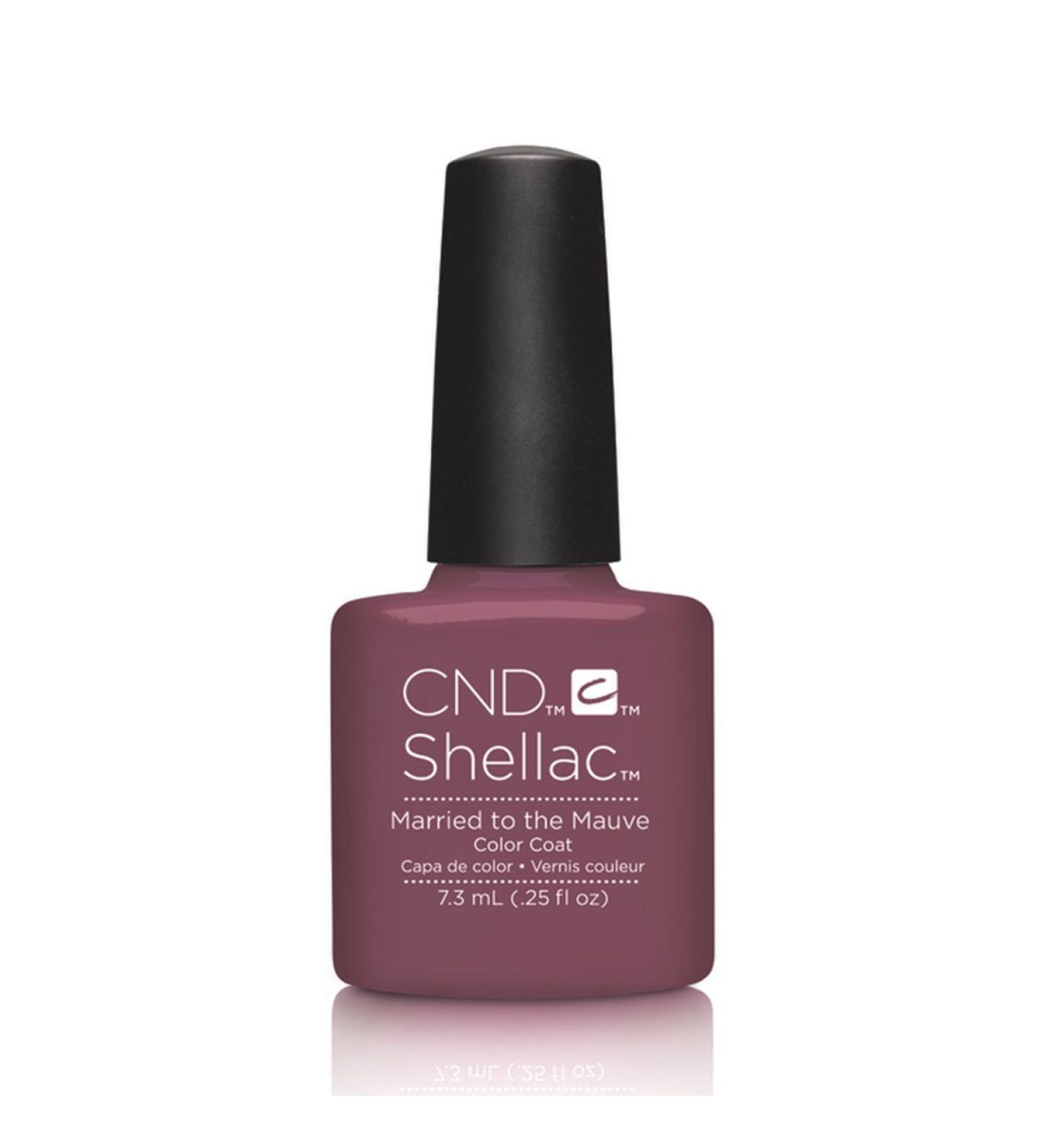 CND SHELLAC NAIL GEL POLISH Married to Mauve