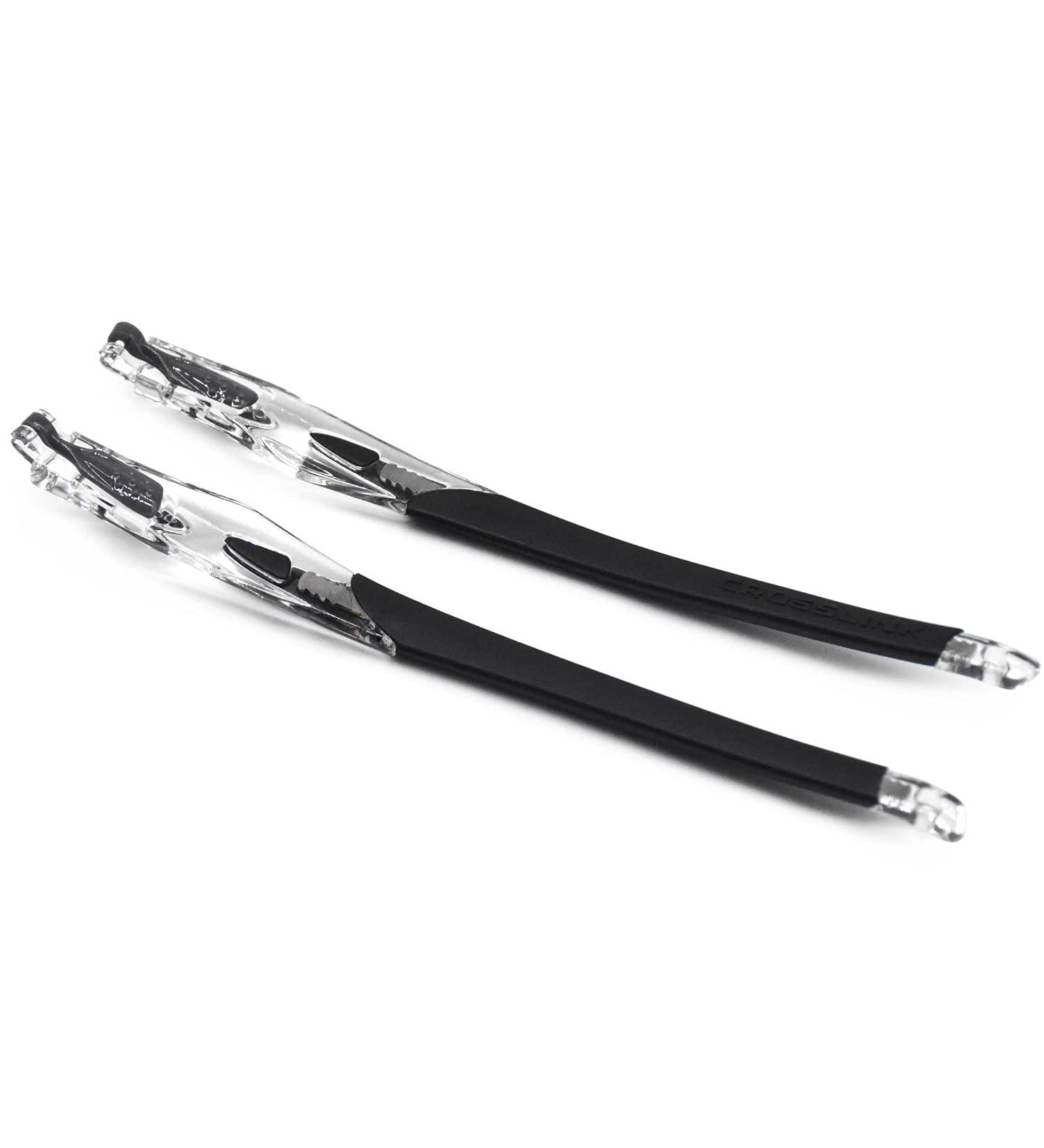 SOODASE Rubber Transparent Replacement Frame Legs for Oakley Crosslink Sweep/Switch Glasses - Black | International Shipping - Buy Online on GoSupps.com