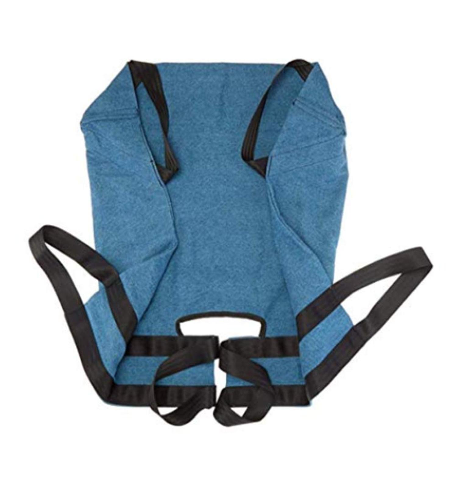 Aide Transfer Lift Sling Wheelchair Mobility Transfer System with 6 Belts for Transfers Secure & Safe Lift Bedridden Disabled Safe Belt (Blue)