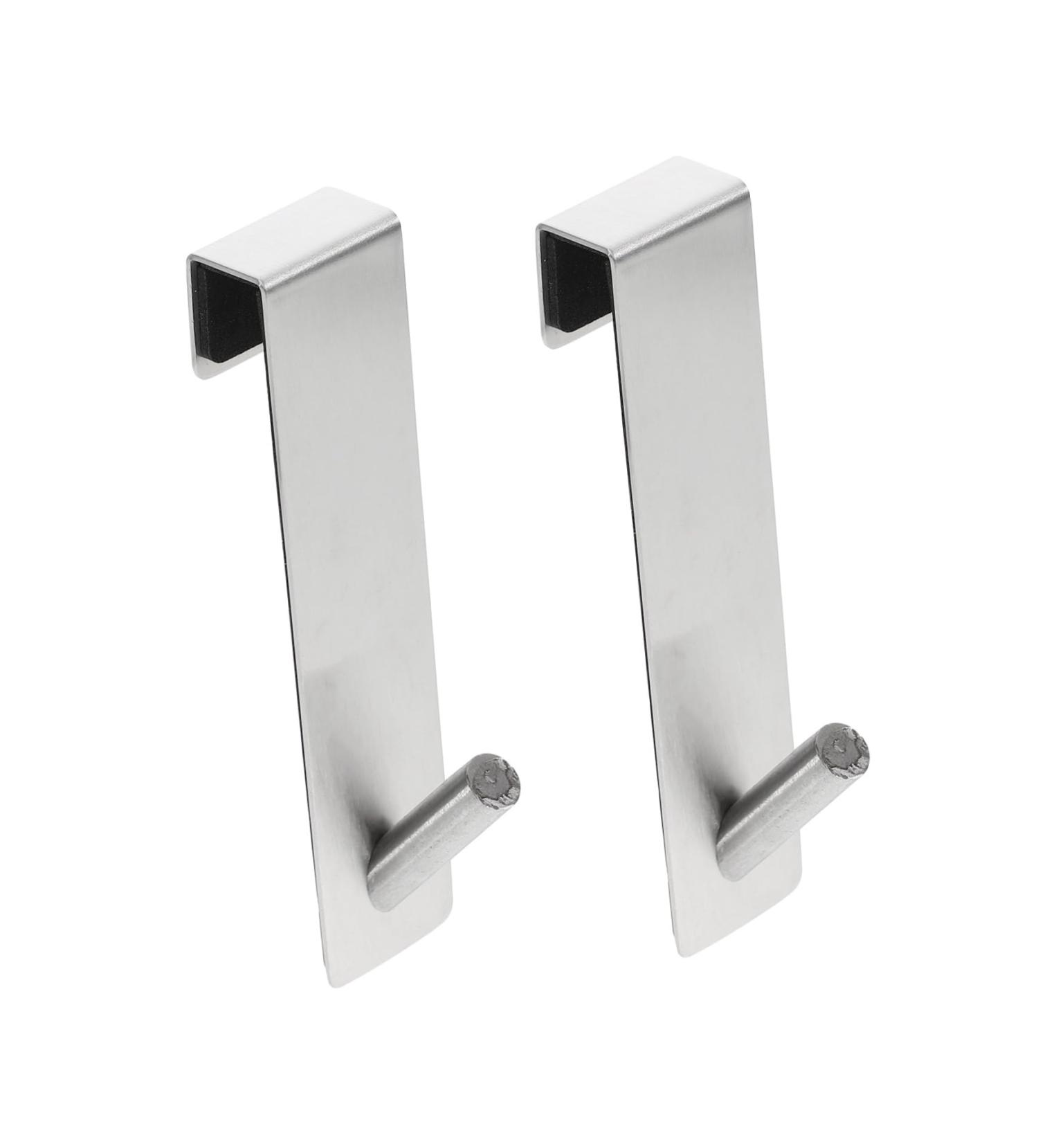 DOITOOL Clothes Rack 2pcs Back-Mounted Single Hook Wall Mount Clothing Rack Towel Hanger Towel Hooks Over The Door - Buy Online on GoSupps.com