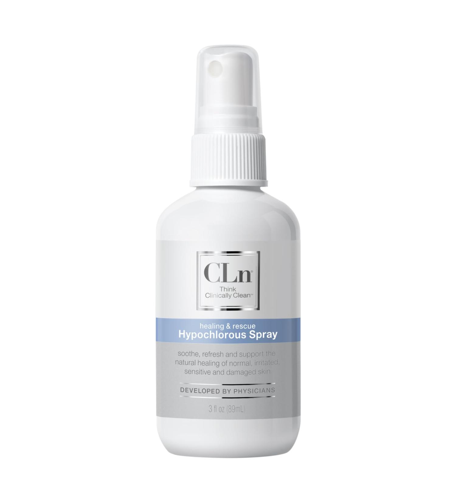 CLn Hypochlorous Spray - Daily Cleansing Spray to Manage Minor Skin Cuts and Lacerations Without Alcohol Antibiotics Steroids or Fragrance 3 fl. oz. - Buy Online on GoSupps.com