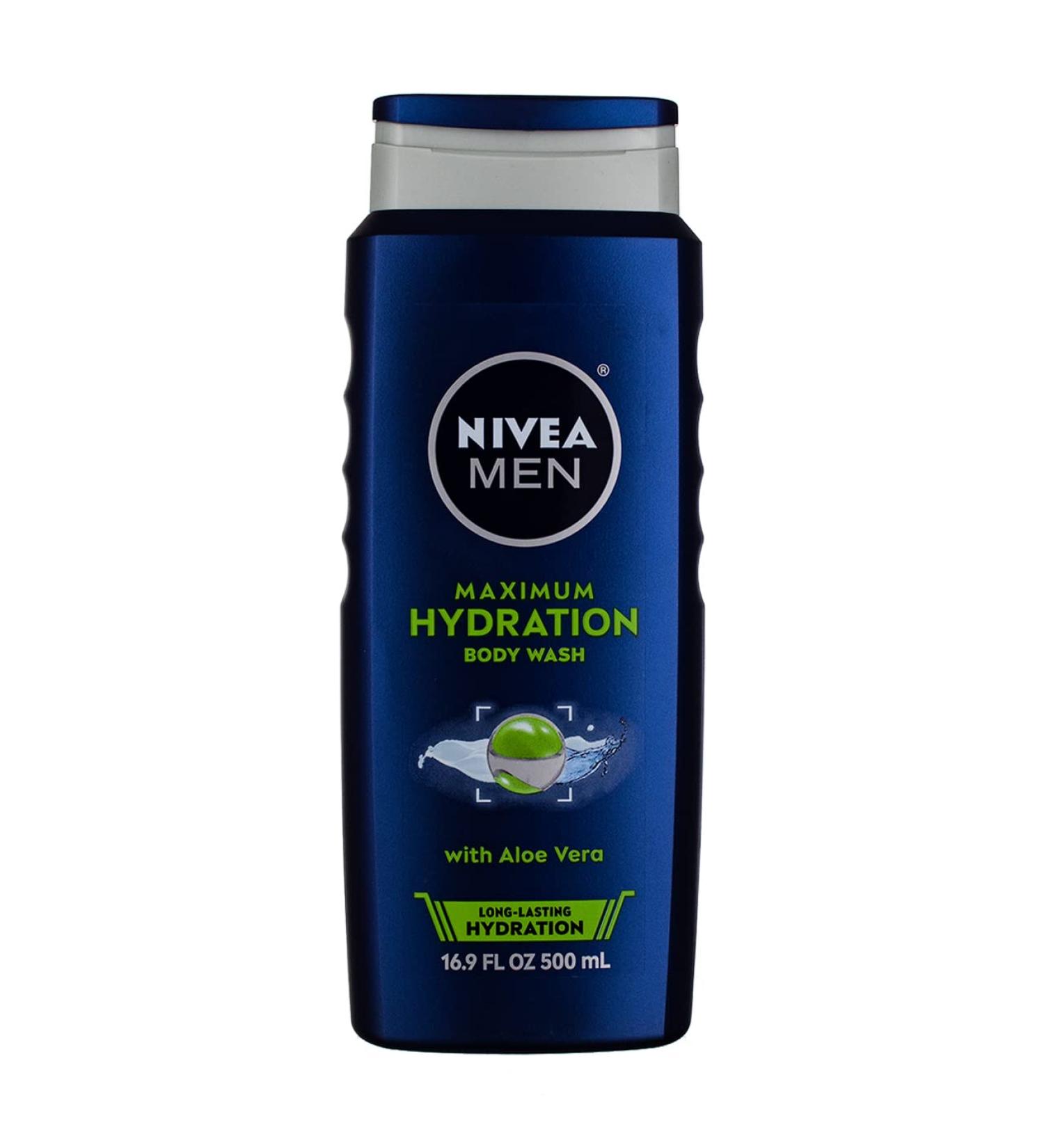 Nivea 3n1 Bdy Wsh Hydra M Size 16.9z Nivea Men'S Maximum Hydration 3n1 Body Wash 16.9z