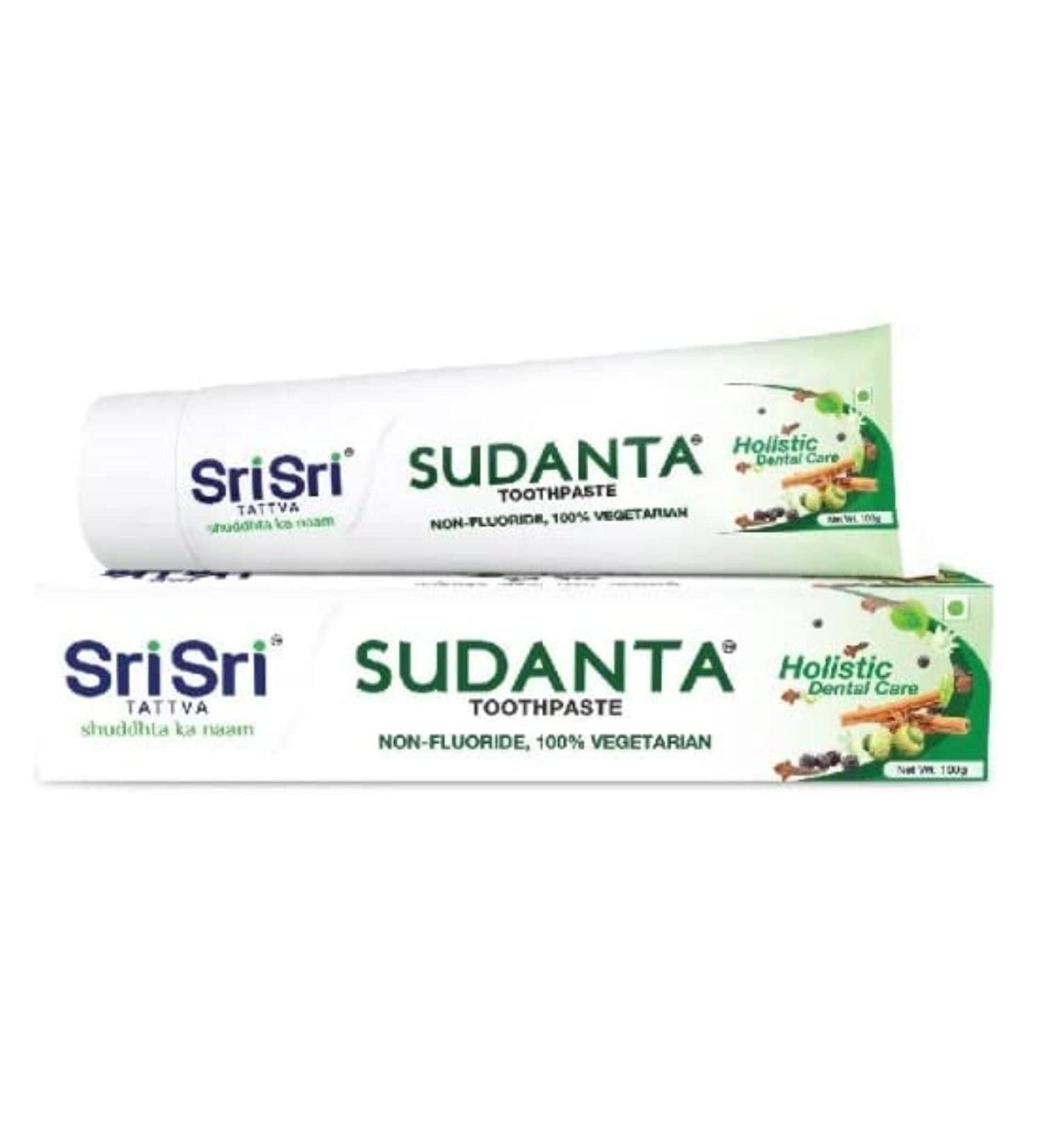 Buy SUDANTA - Refreshing Ayurvedic Toothpaste for a Healthy Smile | International Shipping Available - Buy Online on GoSupps.com