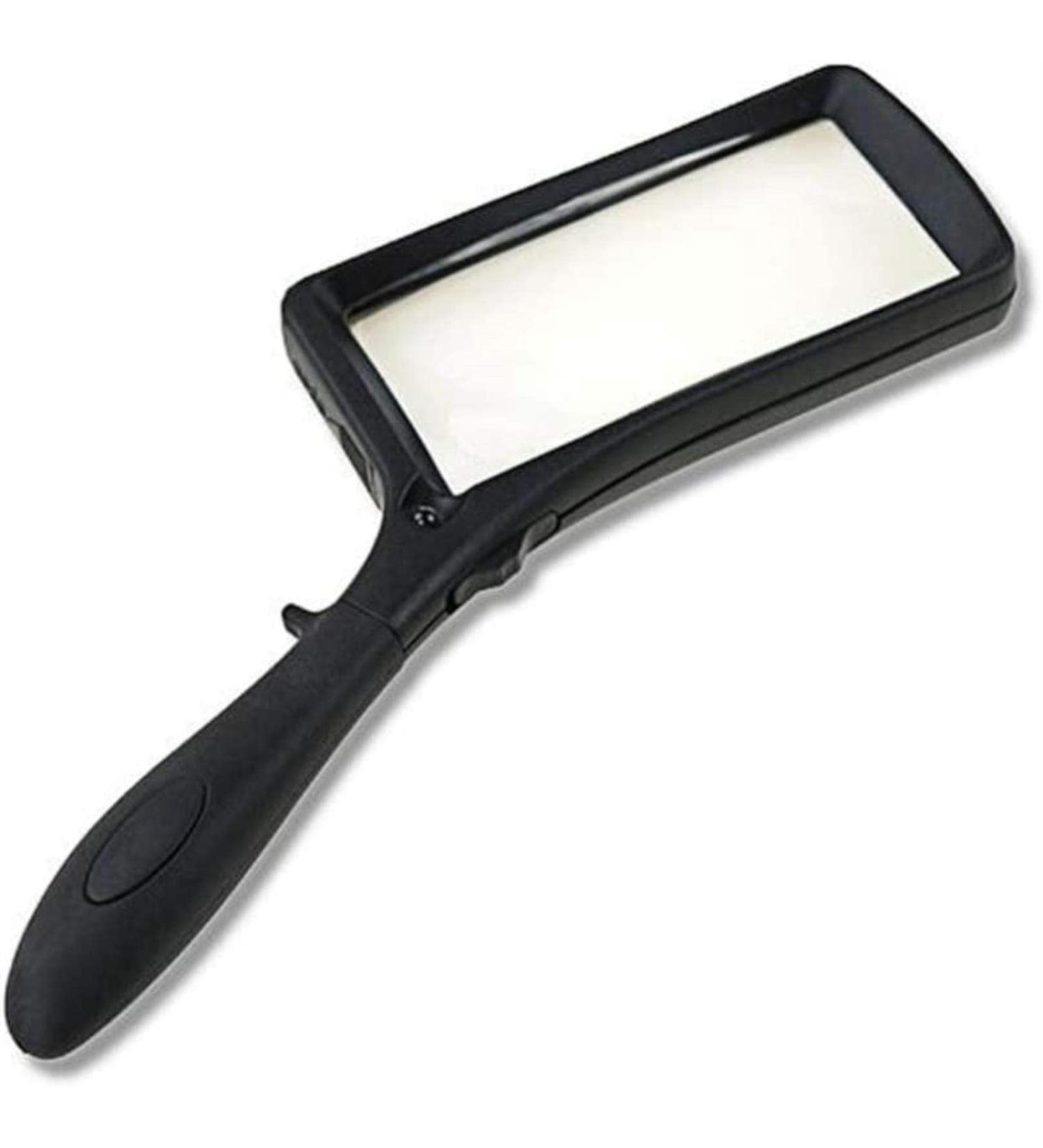 Professional 2.5X 8X LED Lights 105MM Super High Clarity Lightweight Handheld Magnifier for Reading Maps - Watch Repair Loupe Full of Stars - Buy Online on GoSupps.com