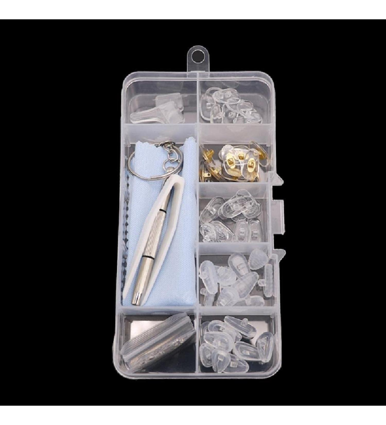 25 Pairs Silicone Nose Pads for Glasses | Anti-Drop Sunglasses Support Accessories | Durable Glasses Holder | Fast International Shipping - Buy Online on GoSupps.com