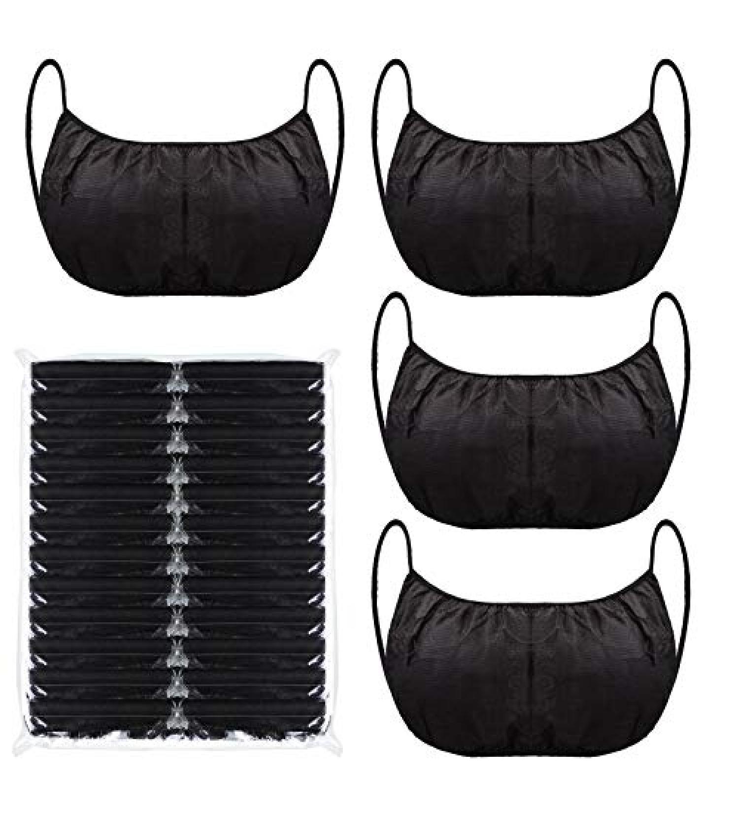 24-Piece Black Disposable Nonwoven Bras for Women - Perfect for Spray Tanning and Spa Use - Buy Online on GoSupps.com