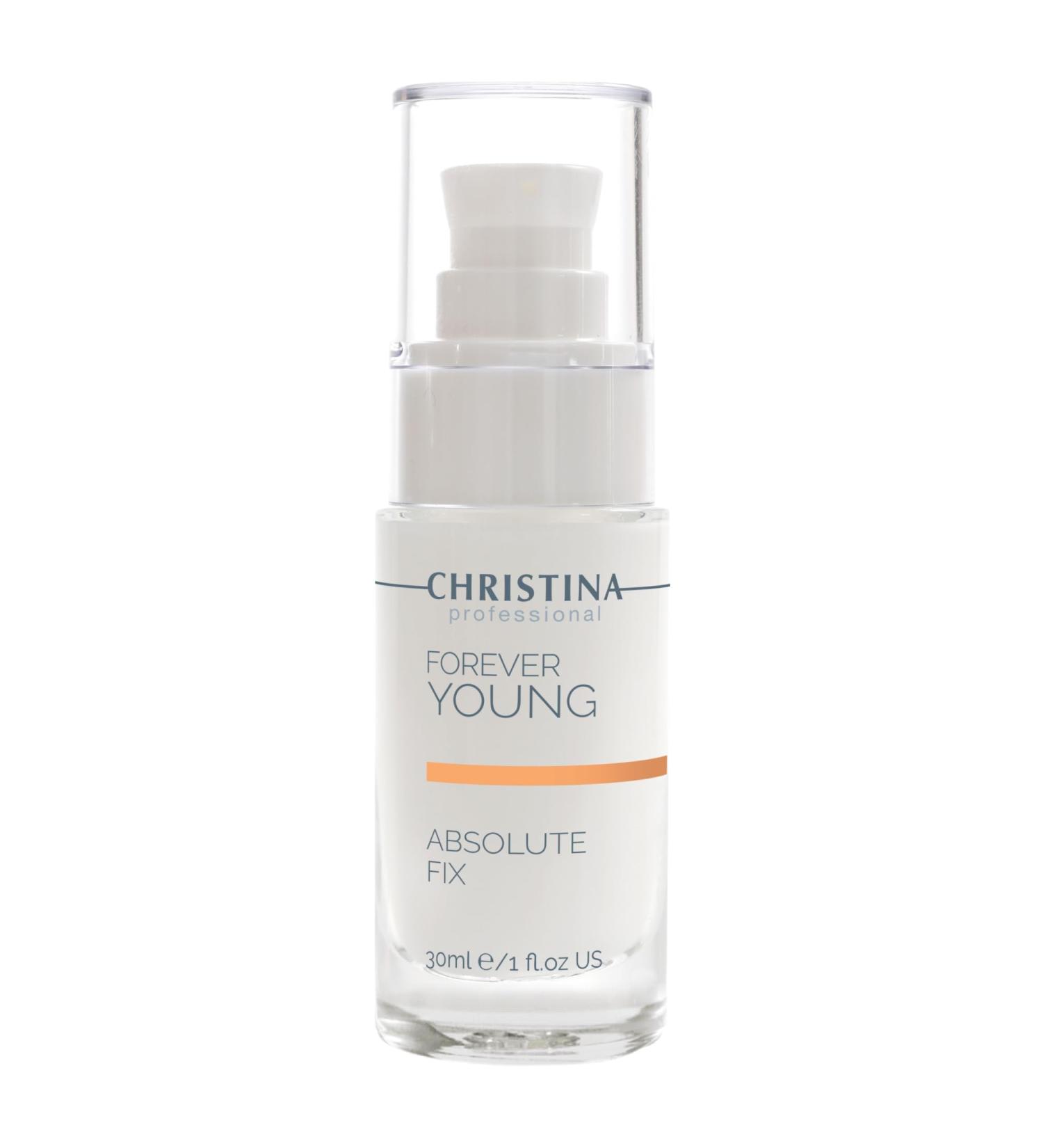 Christina Forever Young Absolute Fix Peptide Serum For Face with Vitamin C | Collagen Boosting Skin Tightening Effect | Daily Moisturization Face Serum | For Combination Dry Normal Skin 30ml - Buy Online on GoSupps.com