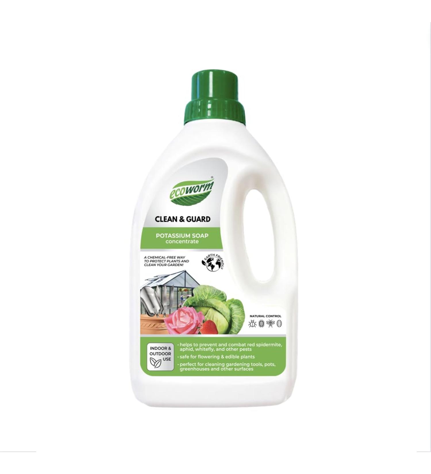 Potassium Soap Concentrate 34 fl oz - Premium Eco-Friendly Cleaning for All Surfaces | International Shipping Available - Buy Online on GoSupps.com