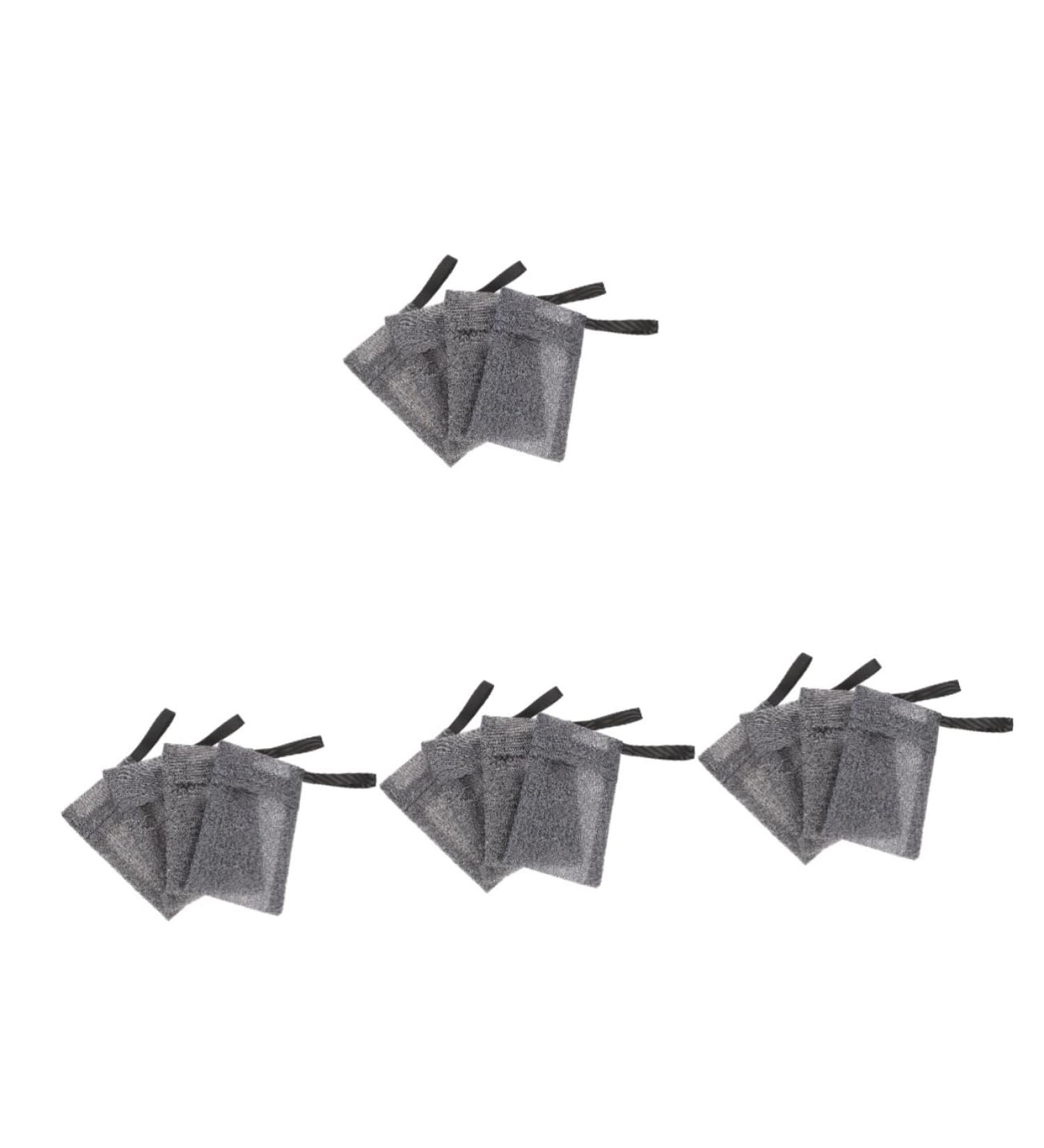 Didiseaon 16 Pcs Soap Bar Soap Pouch Foam Soap Bar Soap Soap Holders Grey Nylon Fiber - Buy Online on GoSupps.com