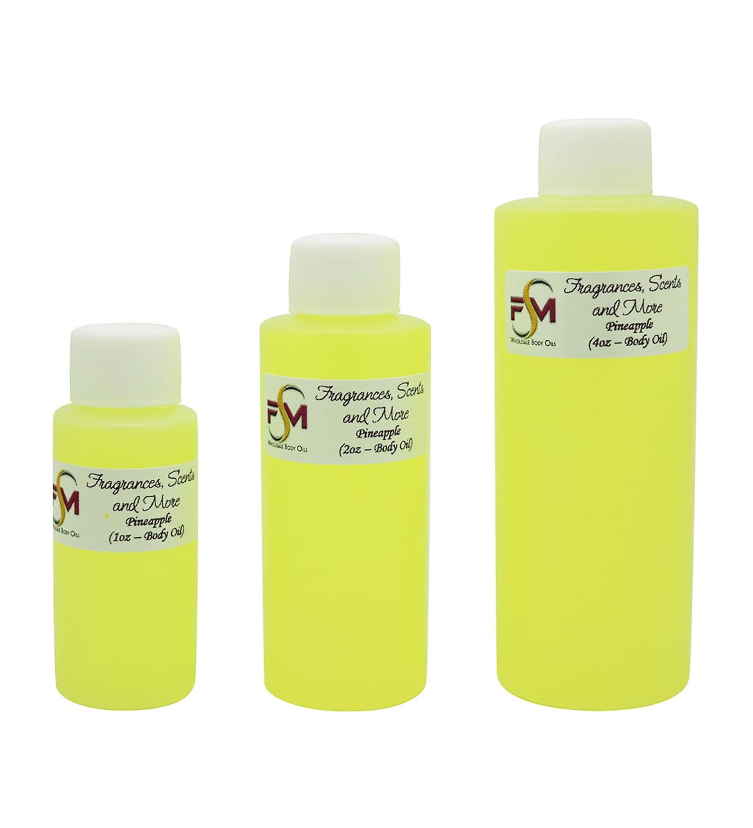 Fragrances Scents and More Pineapple Fragrance Oil - 0.17 Fl Oz Glass Roll On (5ml)