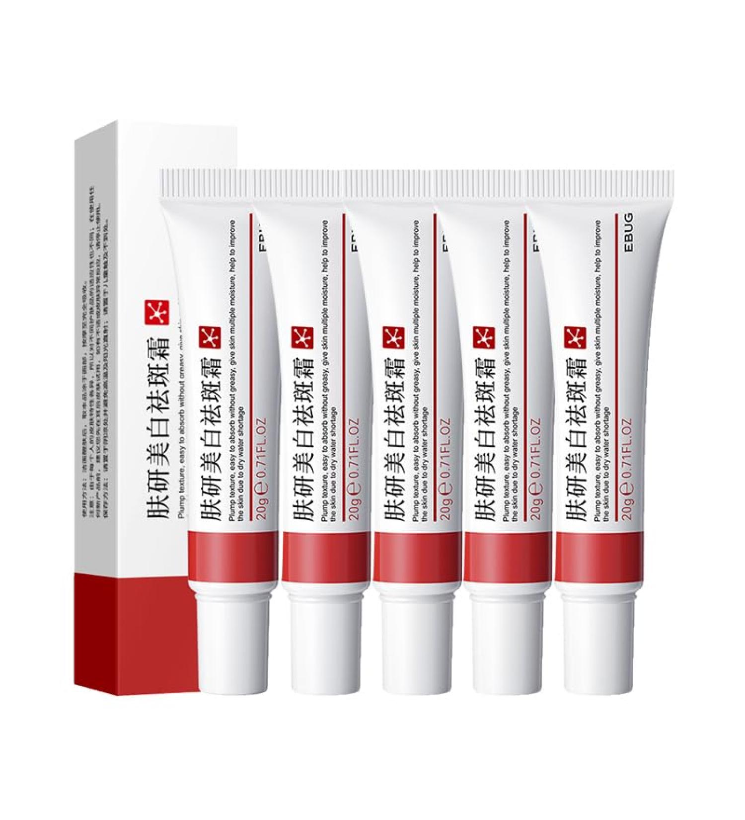 RESOVTE Cremas Para Manchas En La Cara Cream Skin Tone Imperfections Care Cremas Para Quitar Manchas De La Cara Crema Para Manchas En La Cara Crema Para Las Manchas De La Cara (5PCS) - Buy Online on GoSupps.com