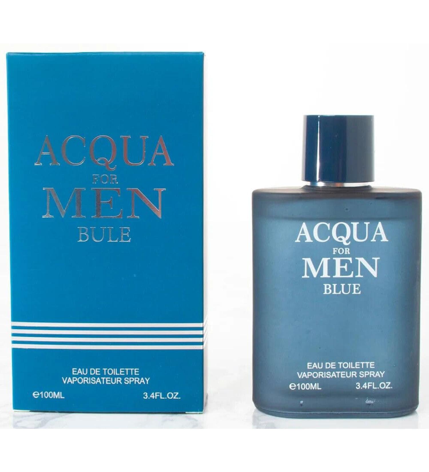 ACQUA MAN BLUE EAU DE TOILETTE FOR MEN 3.4 FL. OZ Aromatic fragrance for men. - Buy Online on GoSupps.com