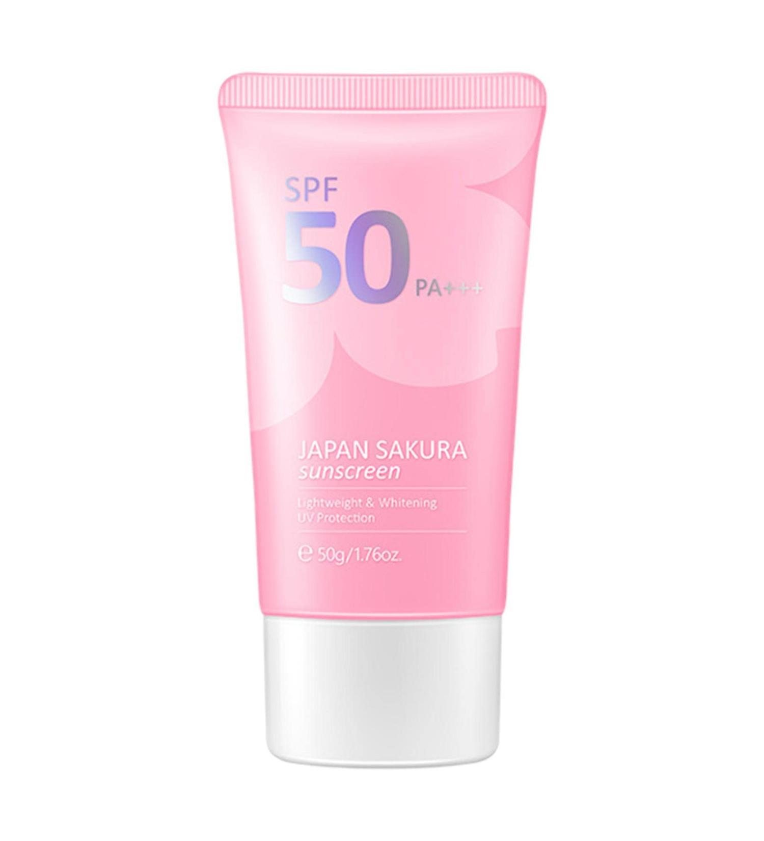  LINGJIONG sunscreen face cream spf 50 moisturizing sunscreen ultra light wide liquid sun protection 1.76 oz facial sunscreen non greasy Lingjiong - Buy Online on GoSupps.com
