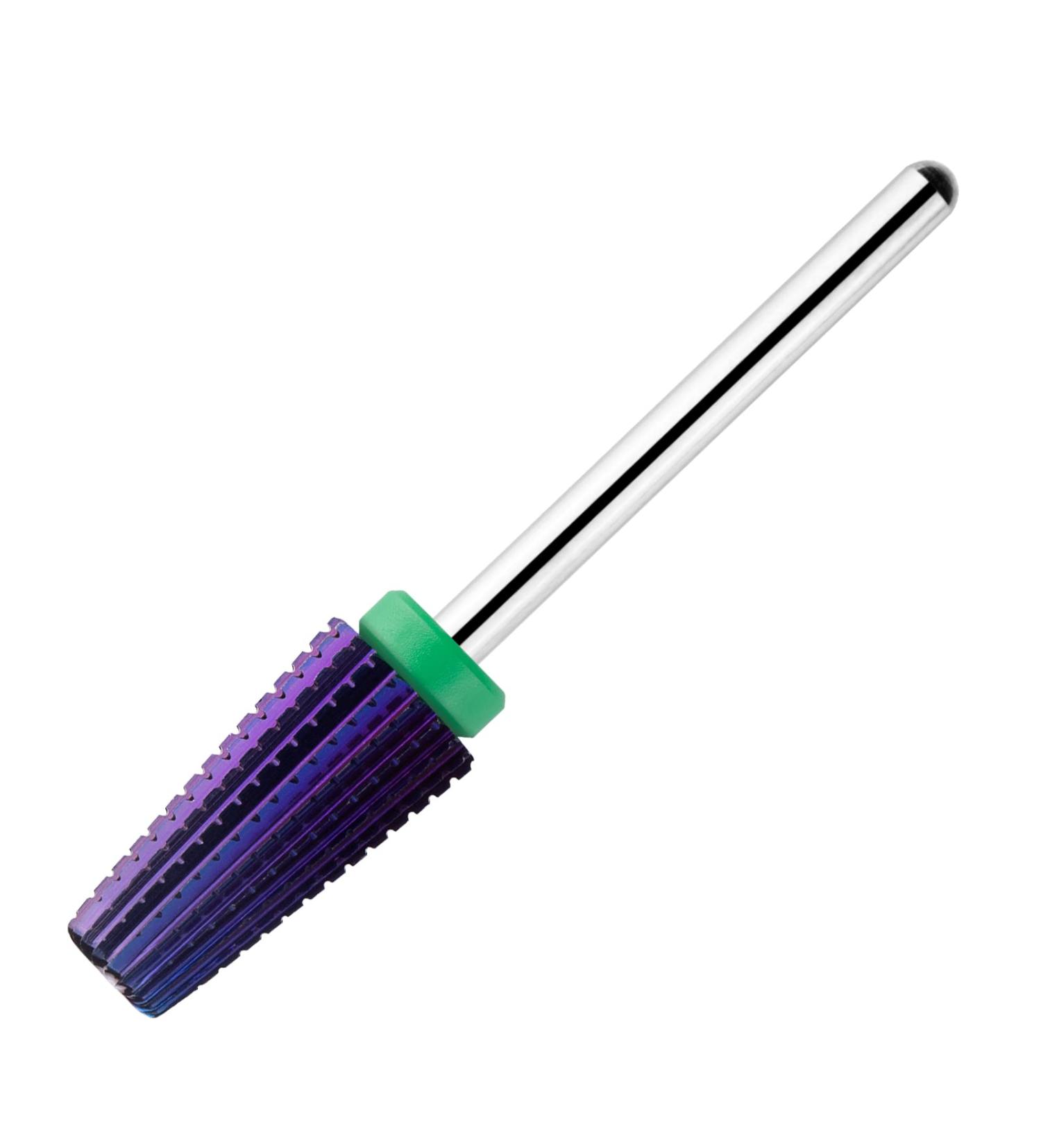 BNG 5-in-1 Electric Nail Drill Cutter - Professional Tungsten Steel Bits for Gel & Acrylic Nails | 3/32 Nail Millers for Manicure & Pedicure - Rough Purple - Buy Online on GoSupps.com