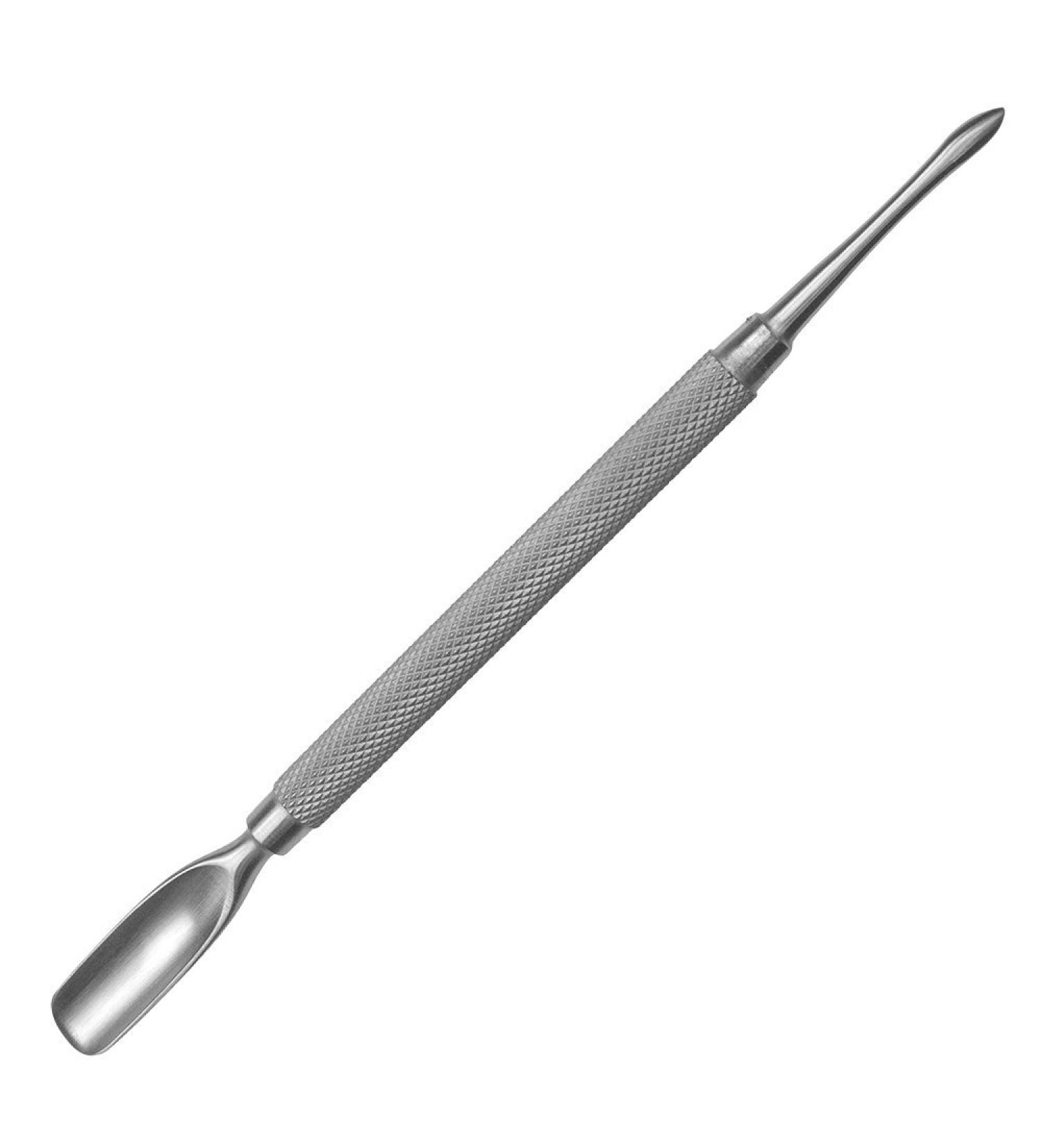 Premium Double-Ended Stainless Steel Cuticle Pusher & Remover | Skin Pusher for Precision Nail Care - Shop Internationally - Buy Online on GoSupps.com