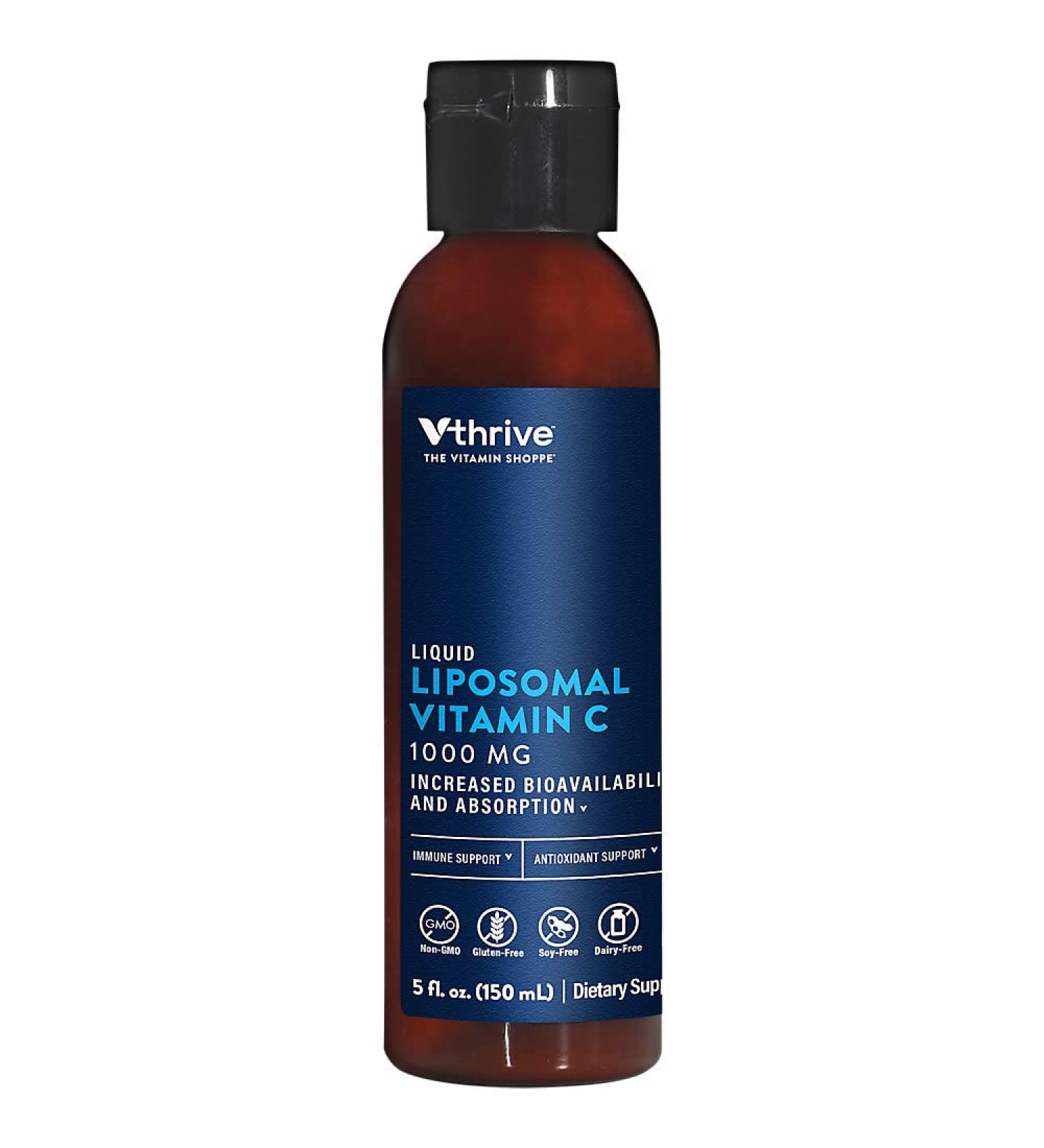 Liquid Liposomal Vitamin C a" Immune Support a" 1 000 MG - Orange (5 fl. oz./30 Servings)