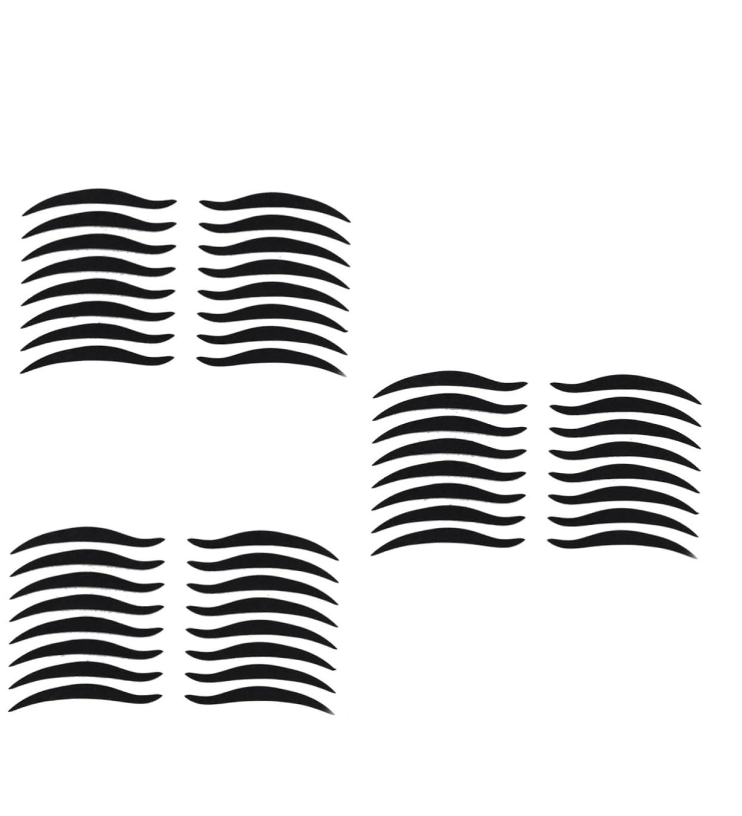 Beaupretty 240 Pairs Reusable Eyelid Stickers Temporary Eye Liner Waterproof Eyelid Tape Eye Make- up stickers Double Eyelid Tape Eyeline Tape Smoky Eyeliner Stickers makeup cover eyes - Buy Online on GoSupps.com