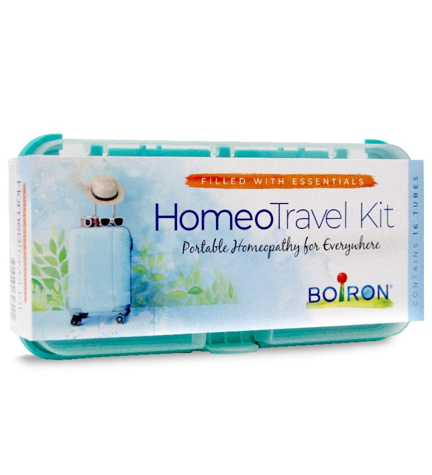 Buy Boiron HomeoTravel Kit | 16 Essential Homeopathic Medicines for Safe Travel - Global Shipping Available - Buy Online on GoSupps.com