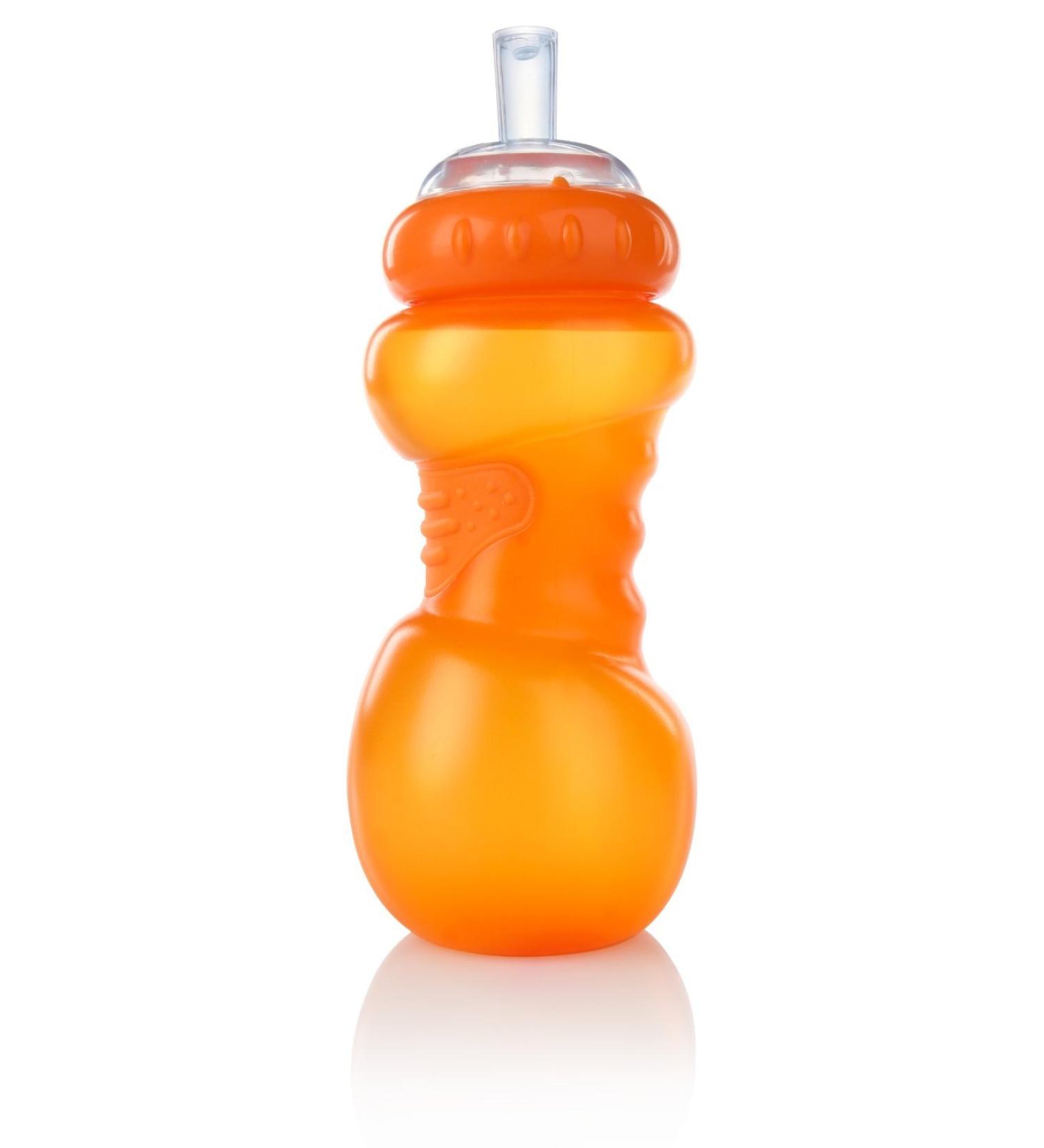 Nuby No Spill Sports Sipper Cup (orange)