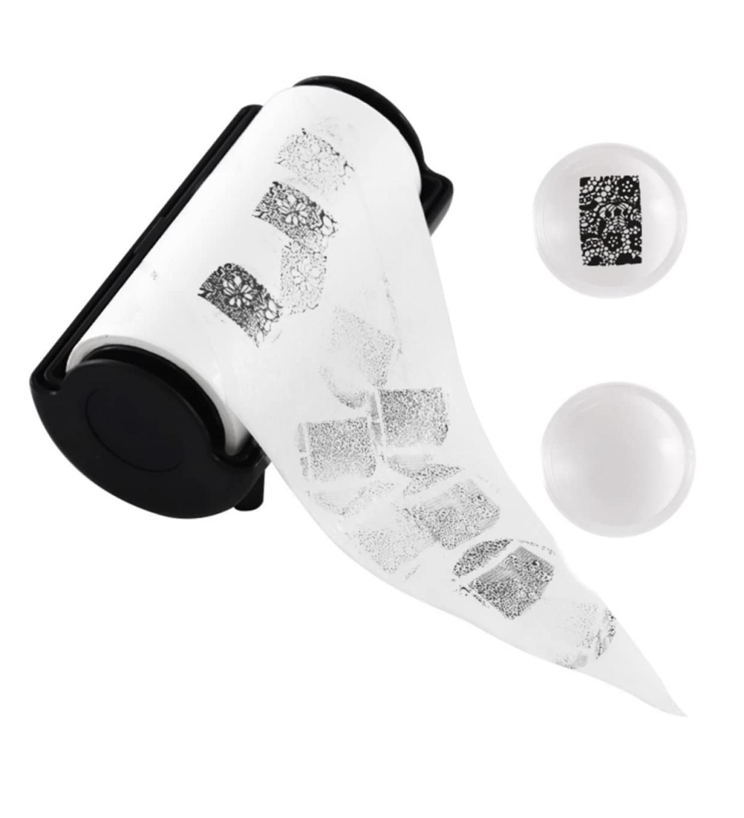 Beavorty nail art stamper Nail Remover Pads Nail Design Supplies Nail Oil Remover nail beauty tools nail art accessories nail polish stamp kit nail stamp kit Nail supplies manicure 11.5X6CM Black - Buy Online on GoSupps.com