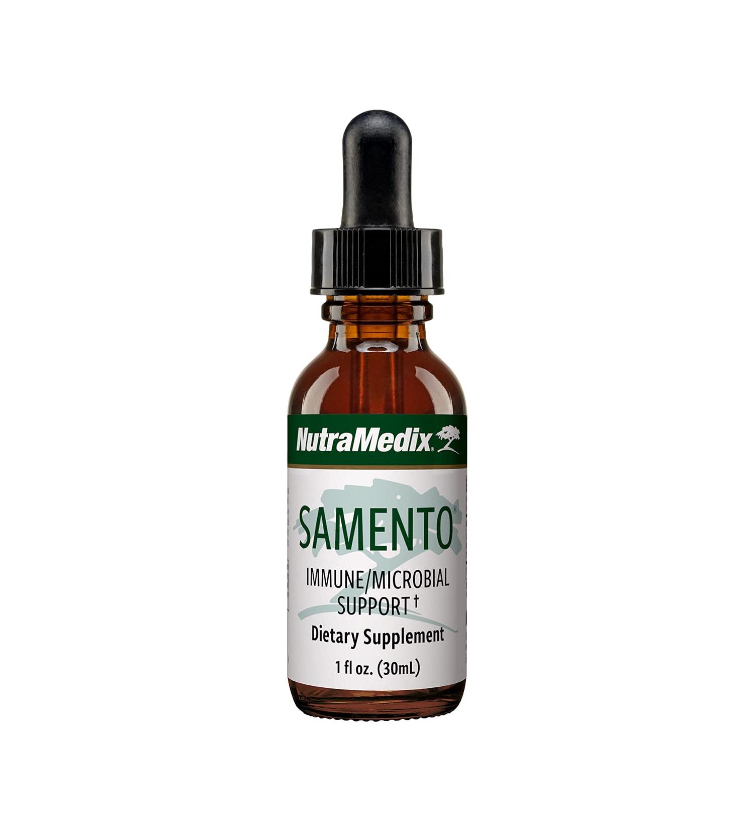 NutraMedix Samento - Immune & Microbial Support - 1 fl oz (30 ml) - Buy Online on GoSupps.com