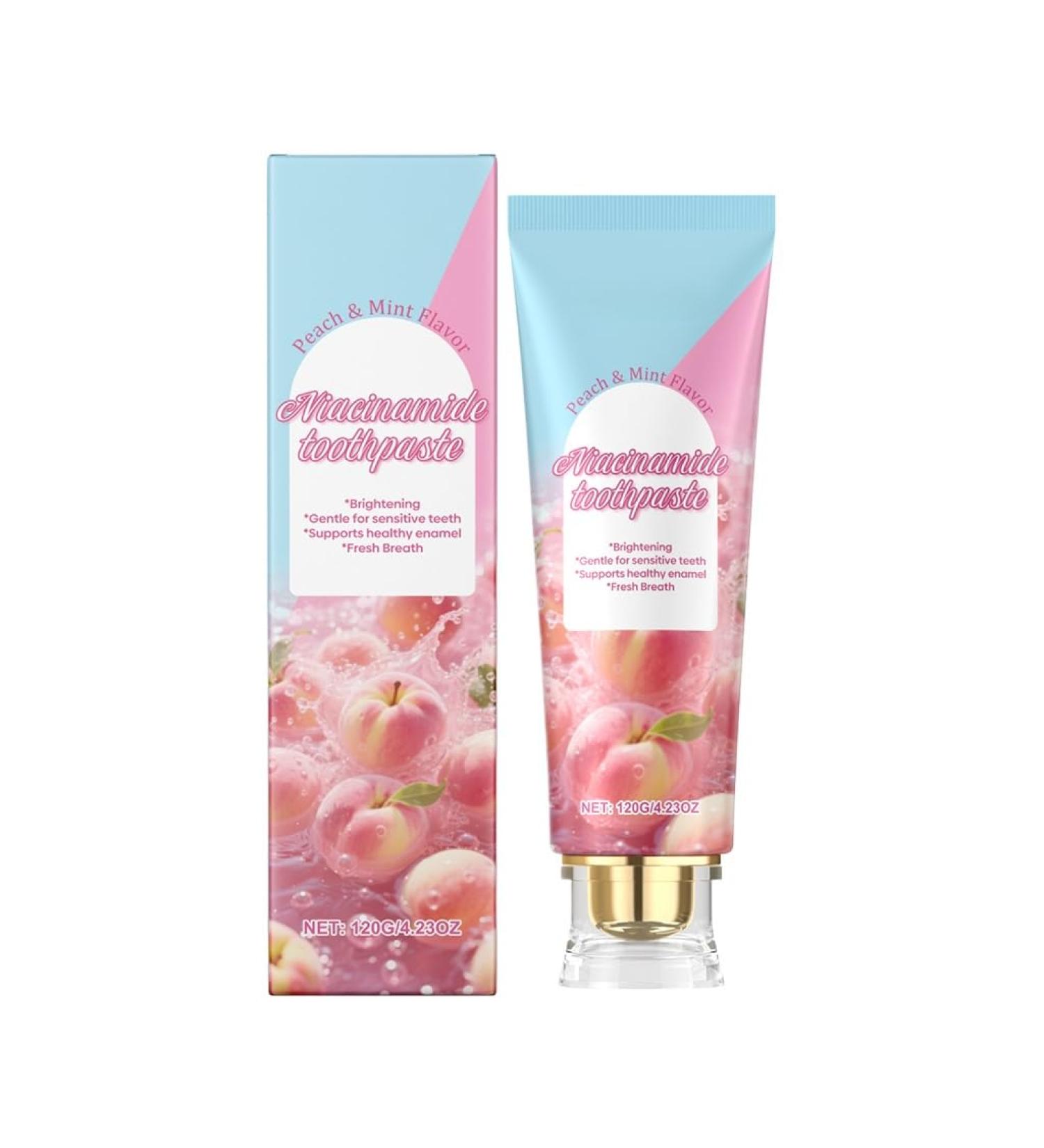 Niacinamide Toothpaste - Effective Tartar Removal Teeth Whitening & Fresh Breath for Daily Oral Care(1PCS) 1 Fl Oz (Pack of 1) - Buy Online on GoSupps.com