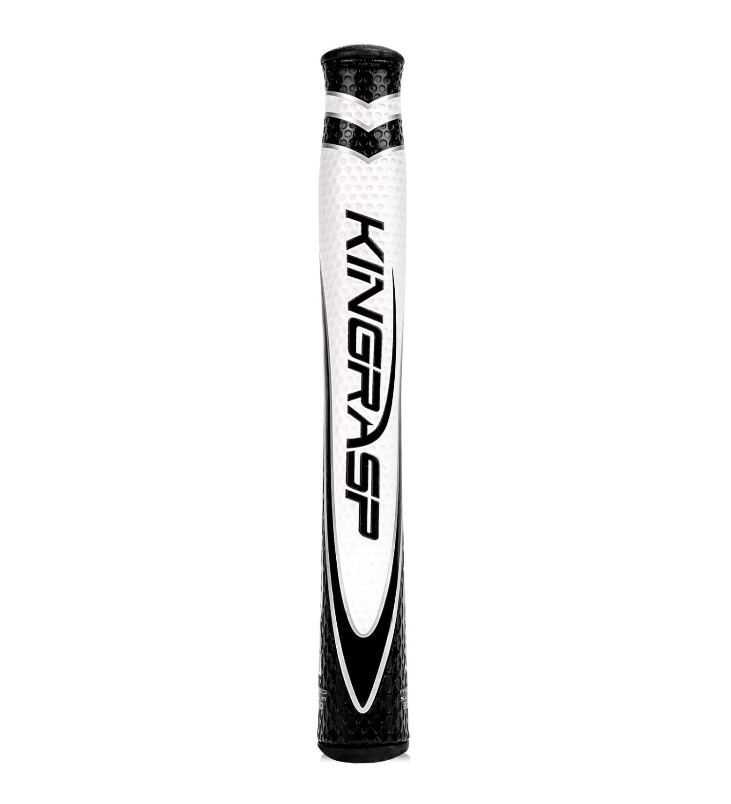 KINGRASP Lightweight Golf Putter Grip 3.0 - Advanced Texture Control, High Feedback | Black White Oversized Design - Buy Online on GoSupps.com