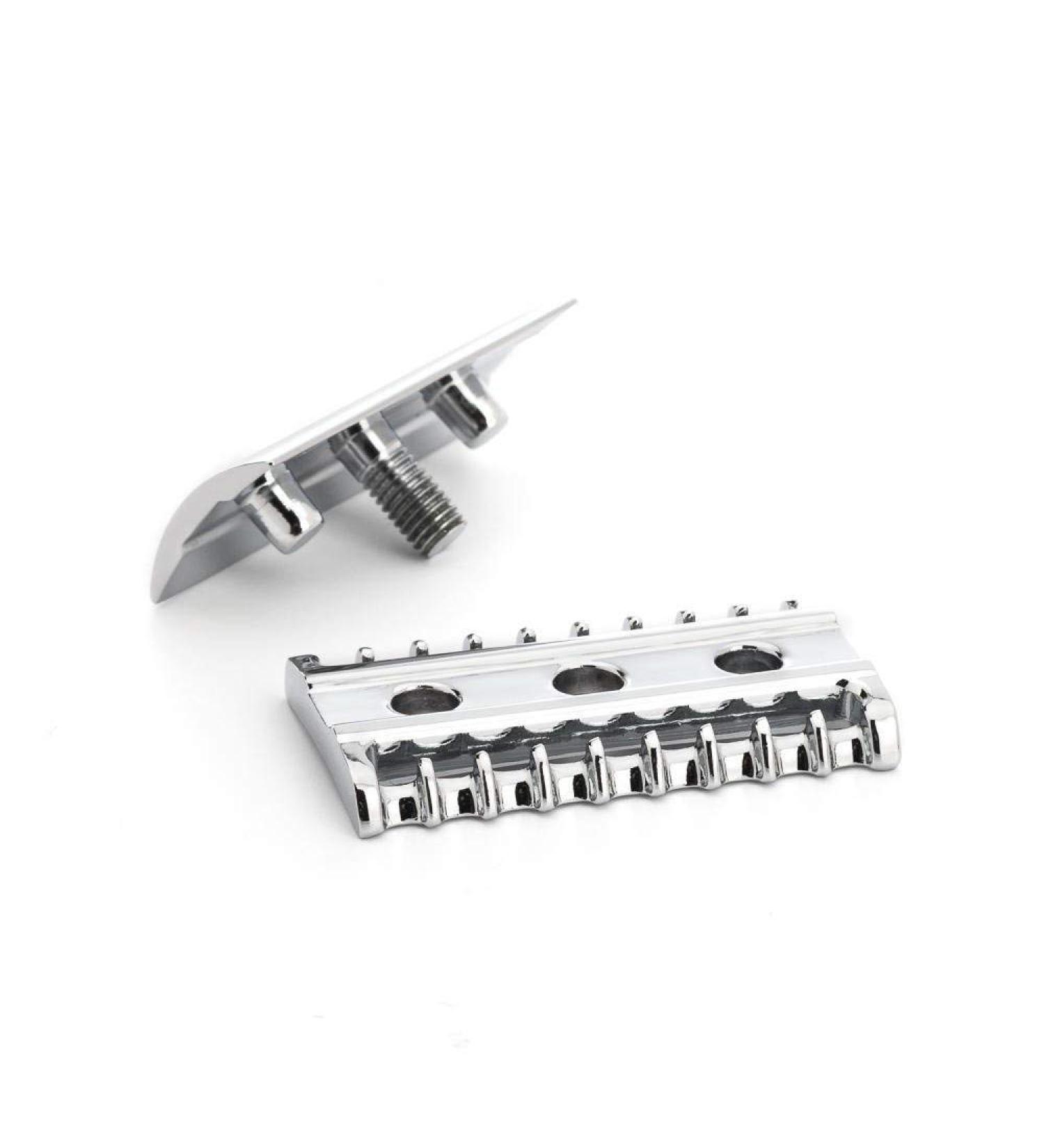 M HLE Traditional Open Comb Safety Razor Head - Premium Replacement for a Close Comfortable Shave | International Shipping Available - Buy Online on GoSupps.com