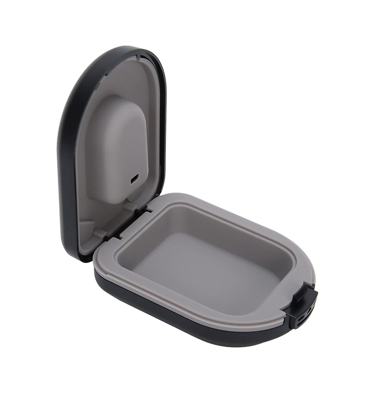 Hearing Aid Storage Case Hearing Aid Carrying Case Waterproof Drop Resistance Hearing Aid Storage Store Hearing Aids for Storing your Hearing Aid(Black) - Buy Online on GoSupps.com