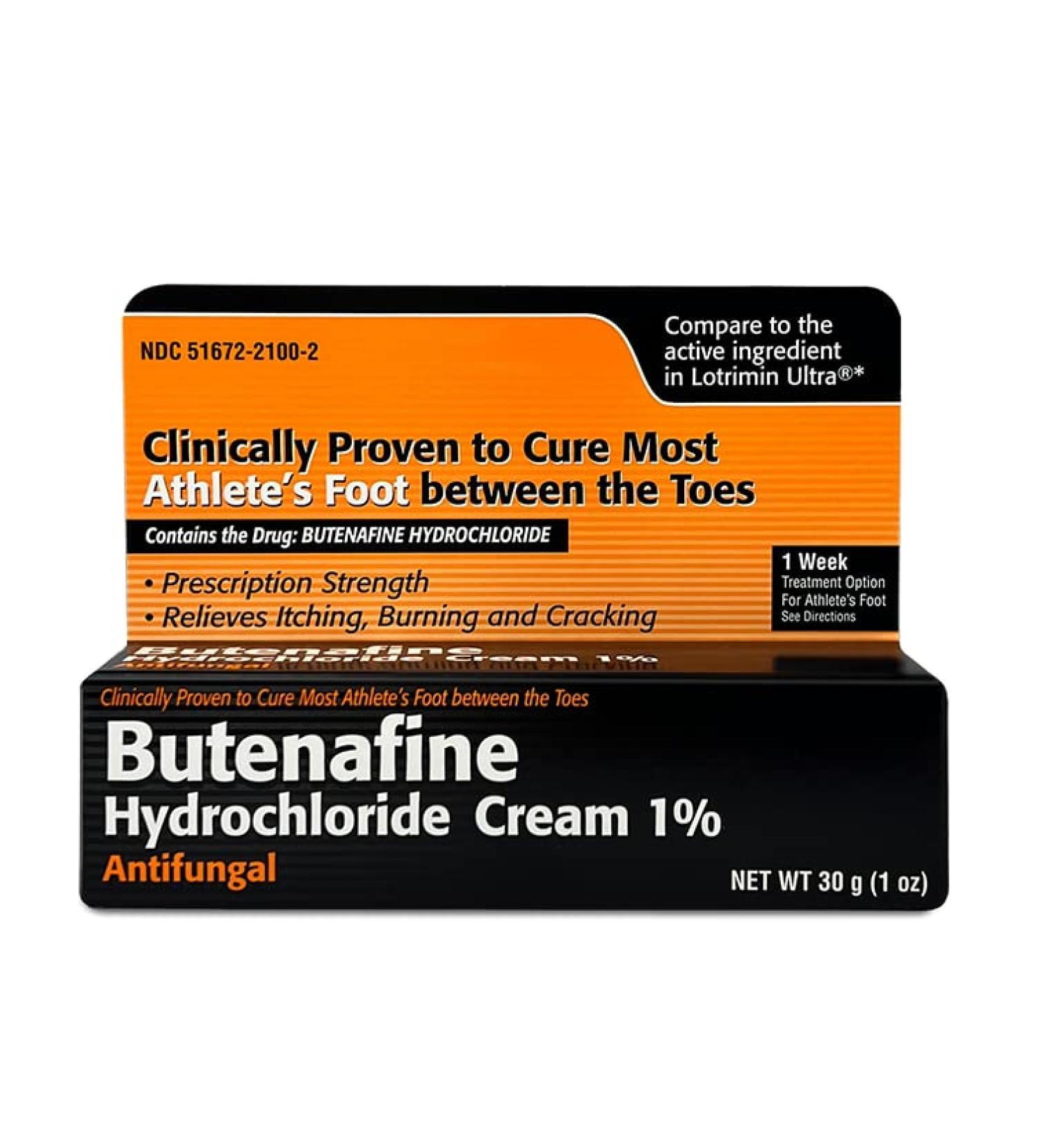 TARO Butenafine Hydrochloride AntiFungal Cream 1% - Fast Acting Relief for Fungal Infections - Buy Online on GoSupps.com