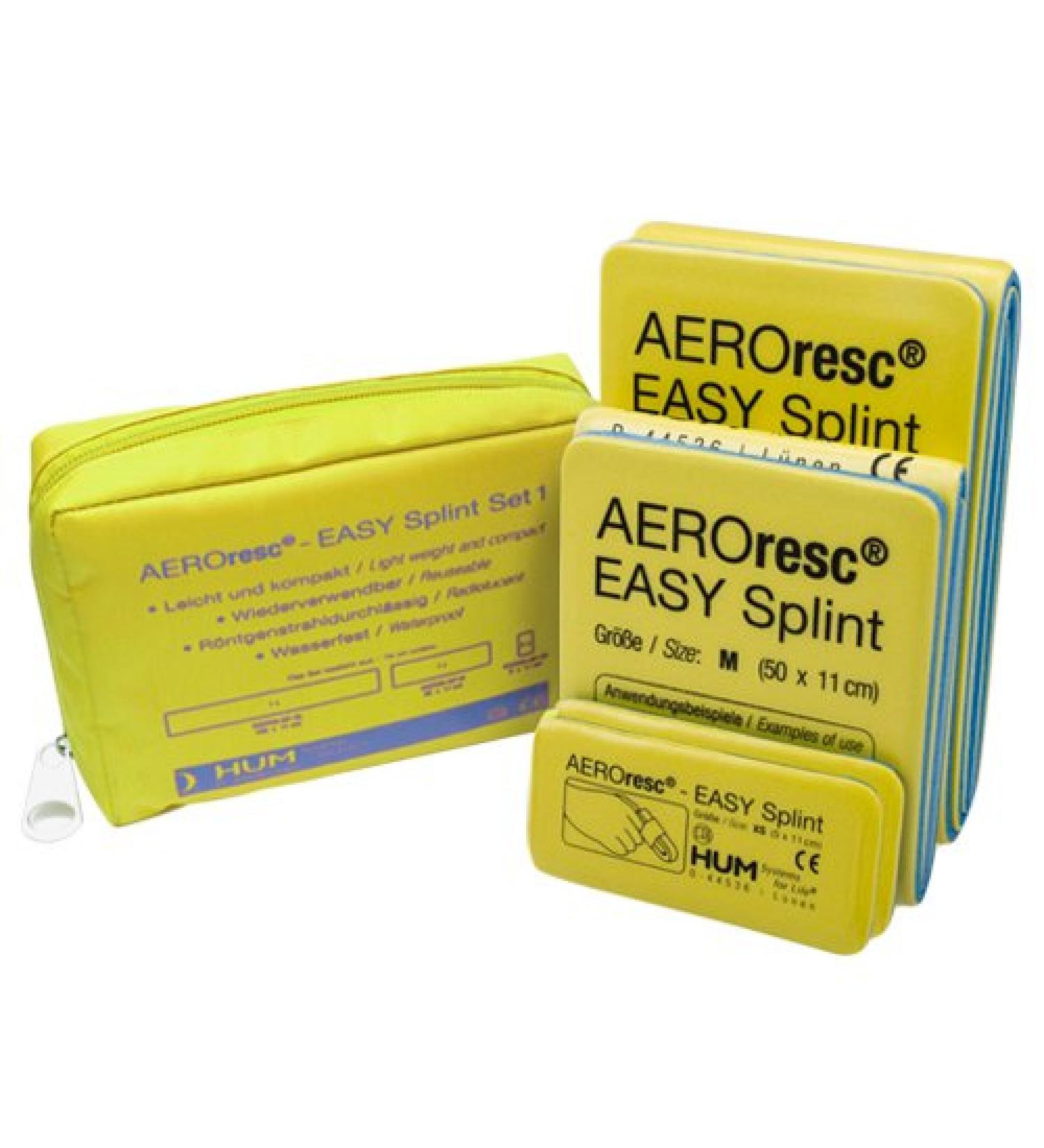HUM Easy Splint AEROresc 5-piece splint set