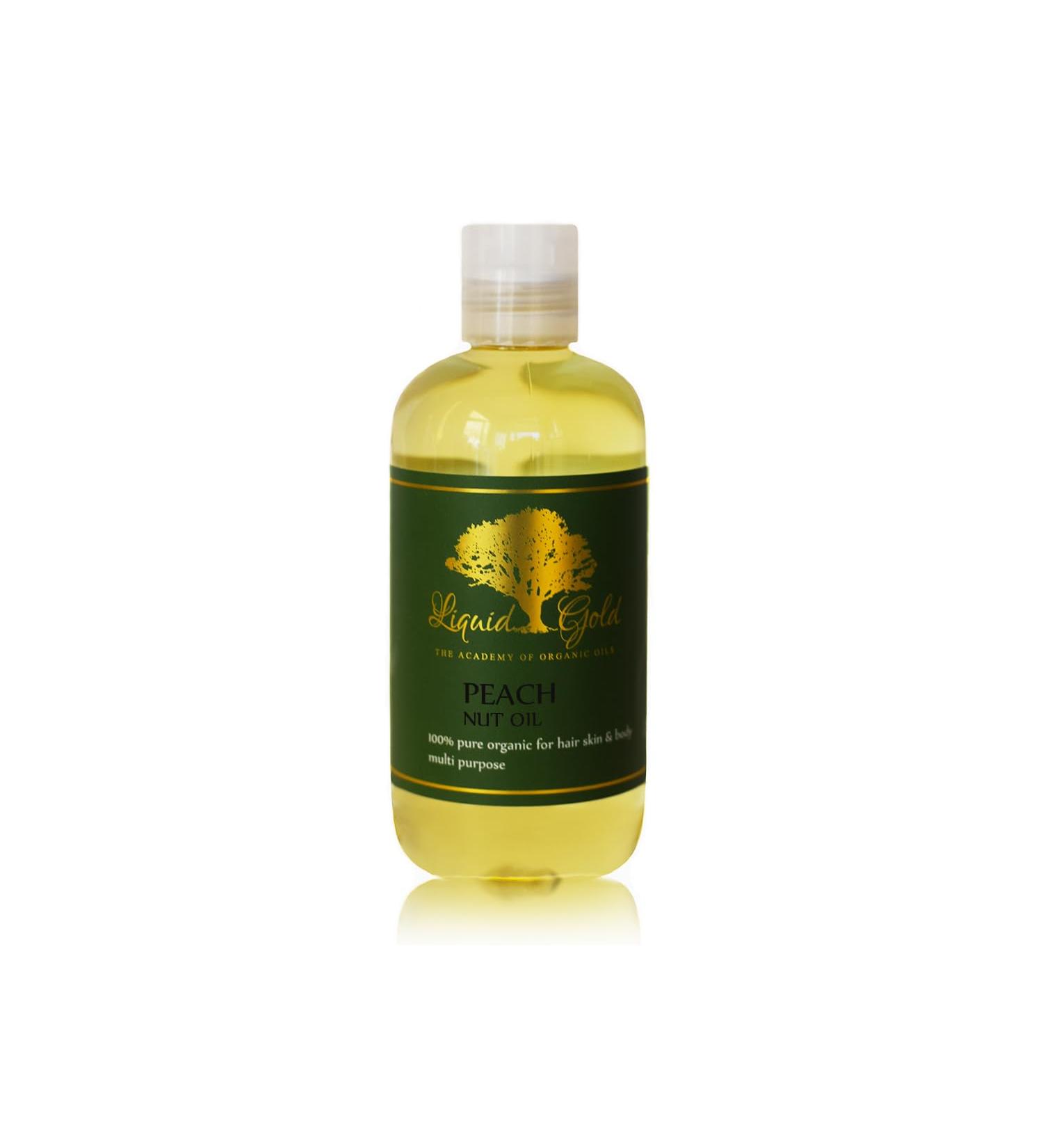 100% Pure Peach Kernel Oil - 8 oz Organic Cold Pressed | Premium Natural Skincare - Buy Online on GoSupps.com
