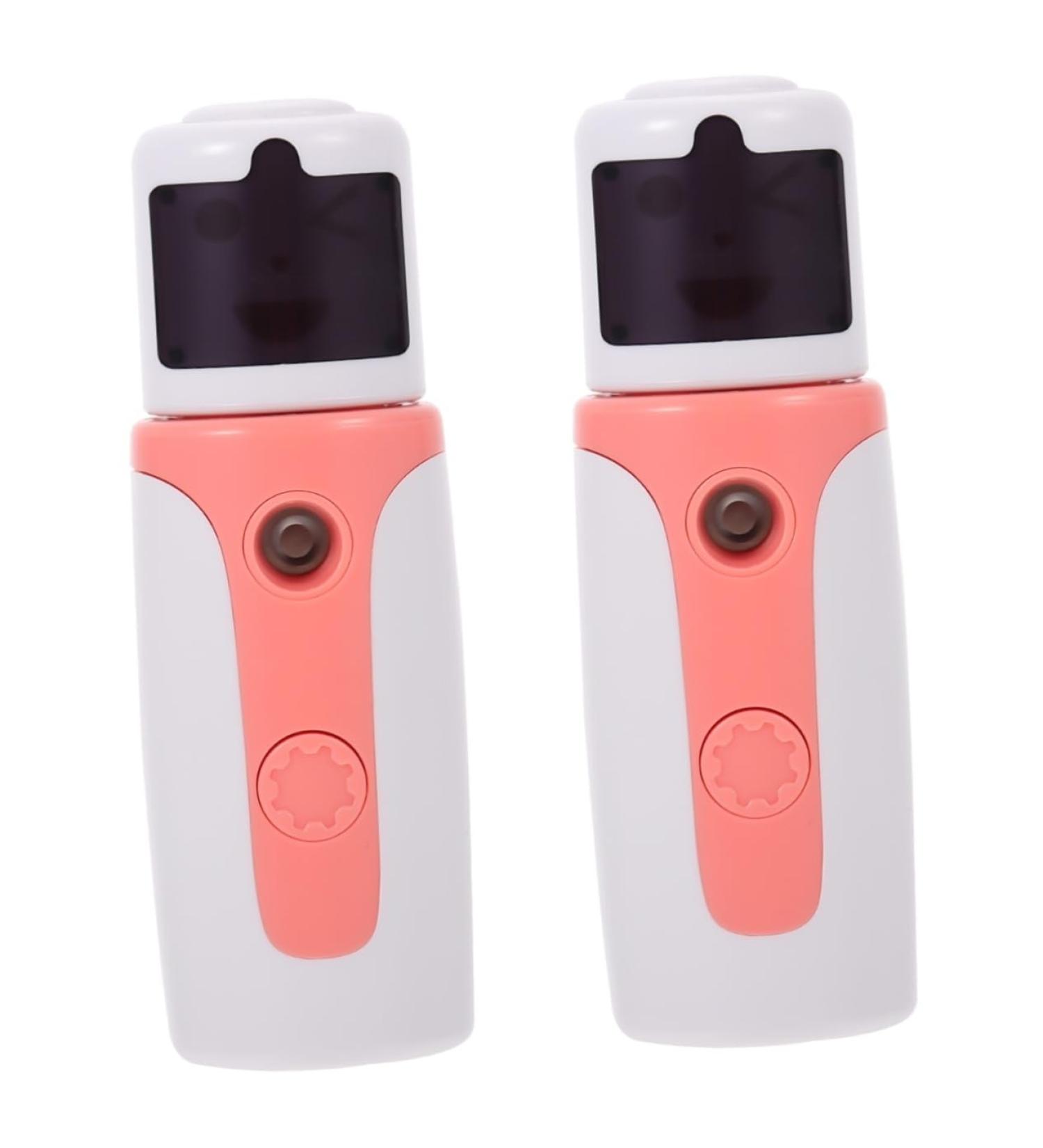 Beavorty Hydrating Cream 2 Sets Hydrating Instrument Nano Mist Sprayer Beauty Care Mister Face Handheld Doll Moisture Cream 10X3.3cmx2pcs Pinkx2pcs - Buy Online on GoSupps.com