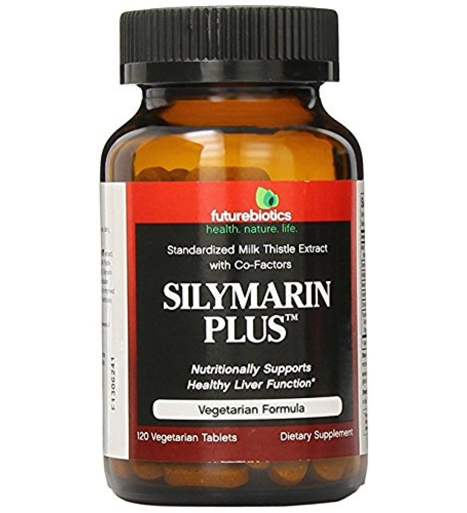 FutureBiotics Silymarin Plus - 120 Vegetarian Tablets for Liver Health - Buy Online on GoSupps.com