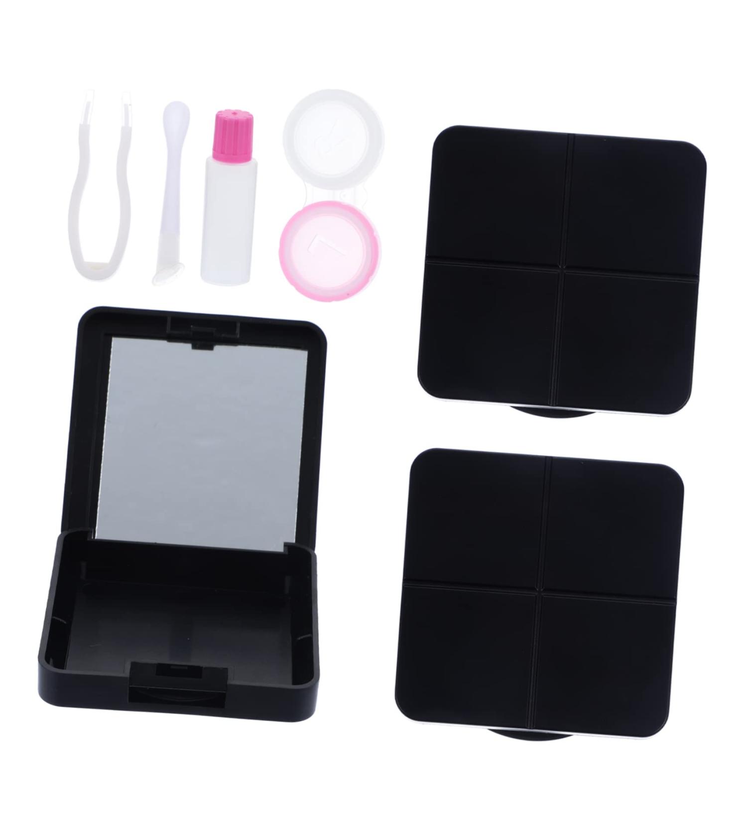 Frcolor Contact Lens Container - Halloween Glasses Organizer with Suction Rod Holder & Travel Case | Perfect for International Shipping - Buy Online on GoSupps.com